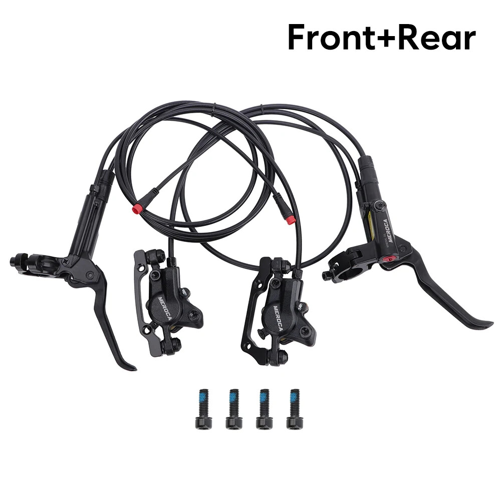 Mountain E-bike Oil Brake Caliper Power Off Hydraulic Disc Brake Sets 800/1500mm