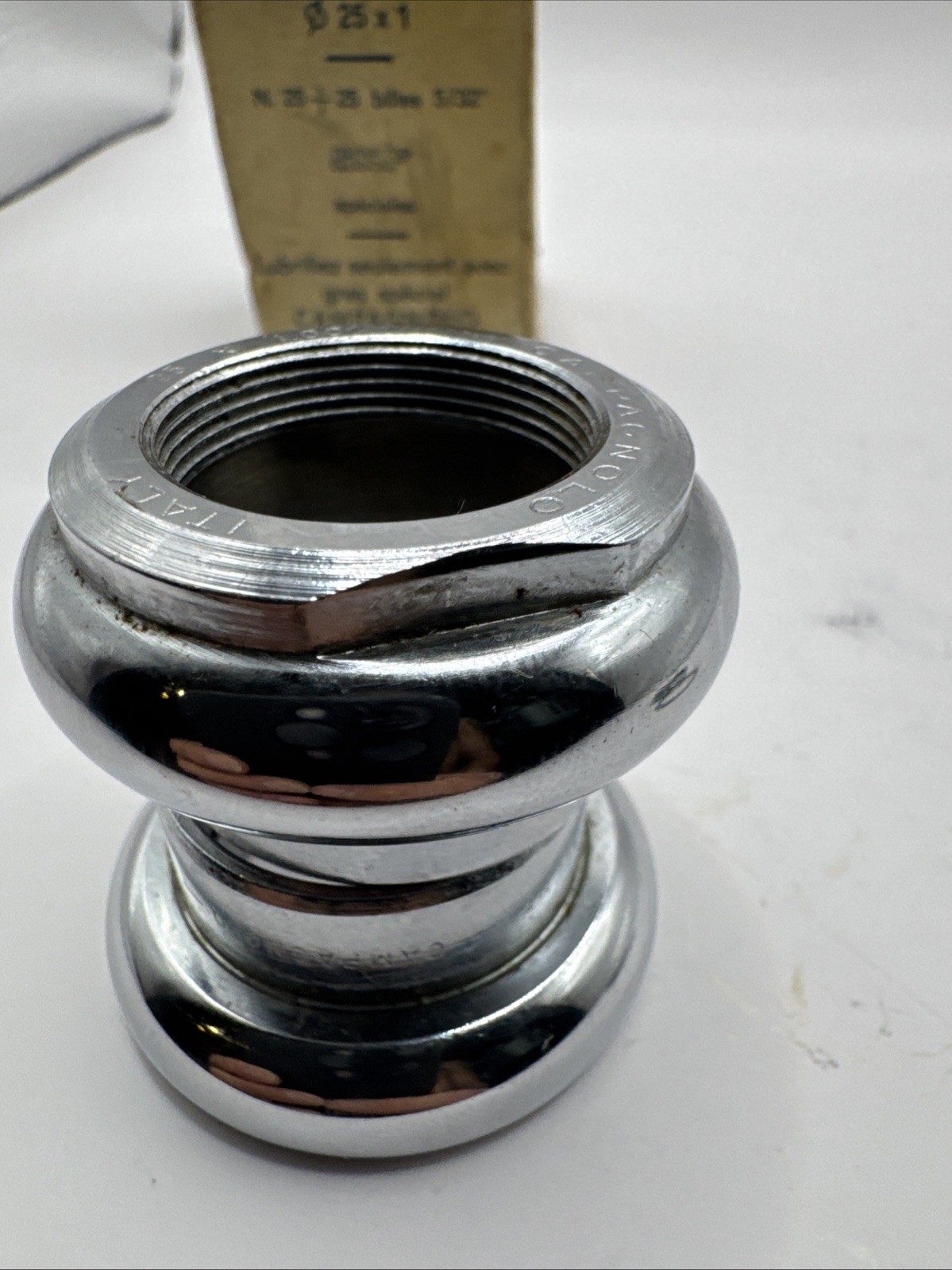 Campagnolo NOS Record Steel Track French Headset 25×1.00 Early Pista