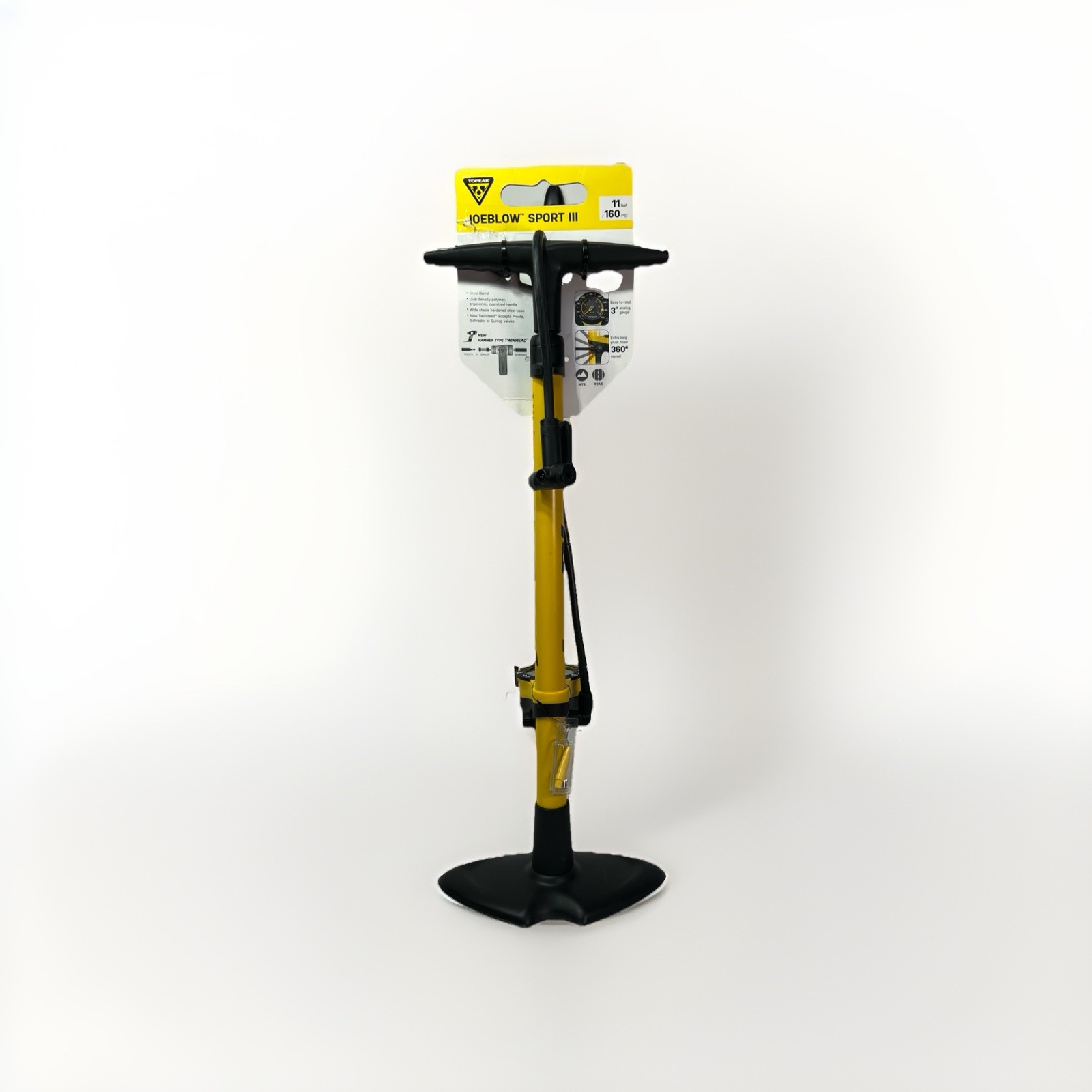 TOPEAK JOEBLOW SPORT III Bicycle/ Sports Pump With Built In Air Gauge