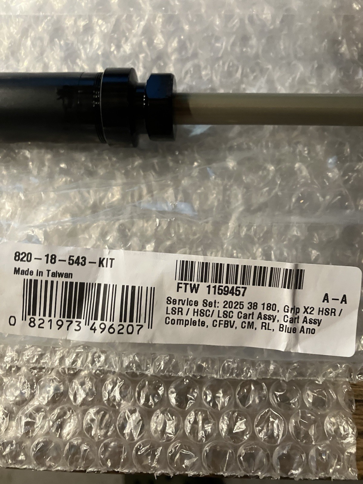 Fox 38 Grip X2 Damper Cartridge Upgrade 2025 Model