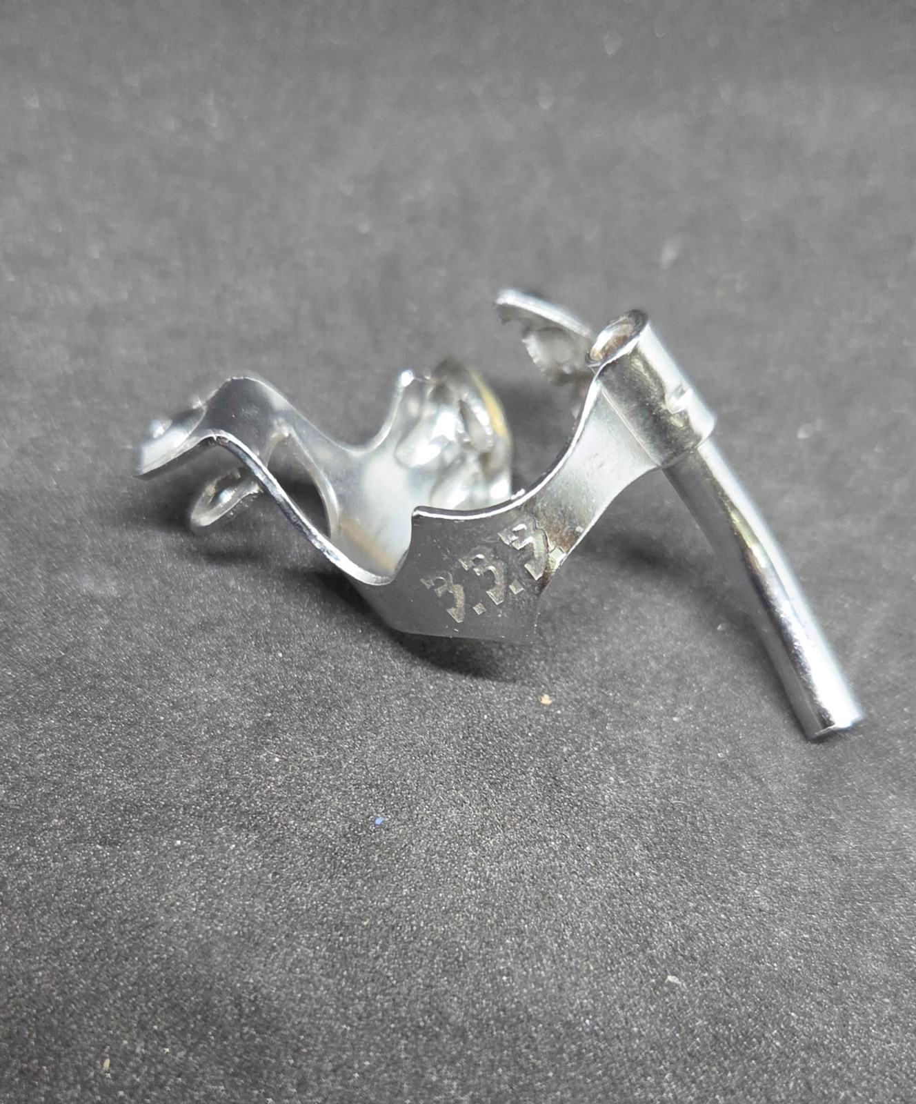 DOUBLE Cable Guide 333 Down Tube Clamp NOS