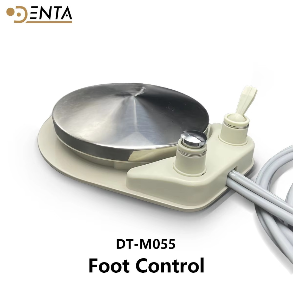 4-port foot control switch for Sirona and Adec, round foot pedal switch