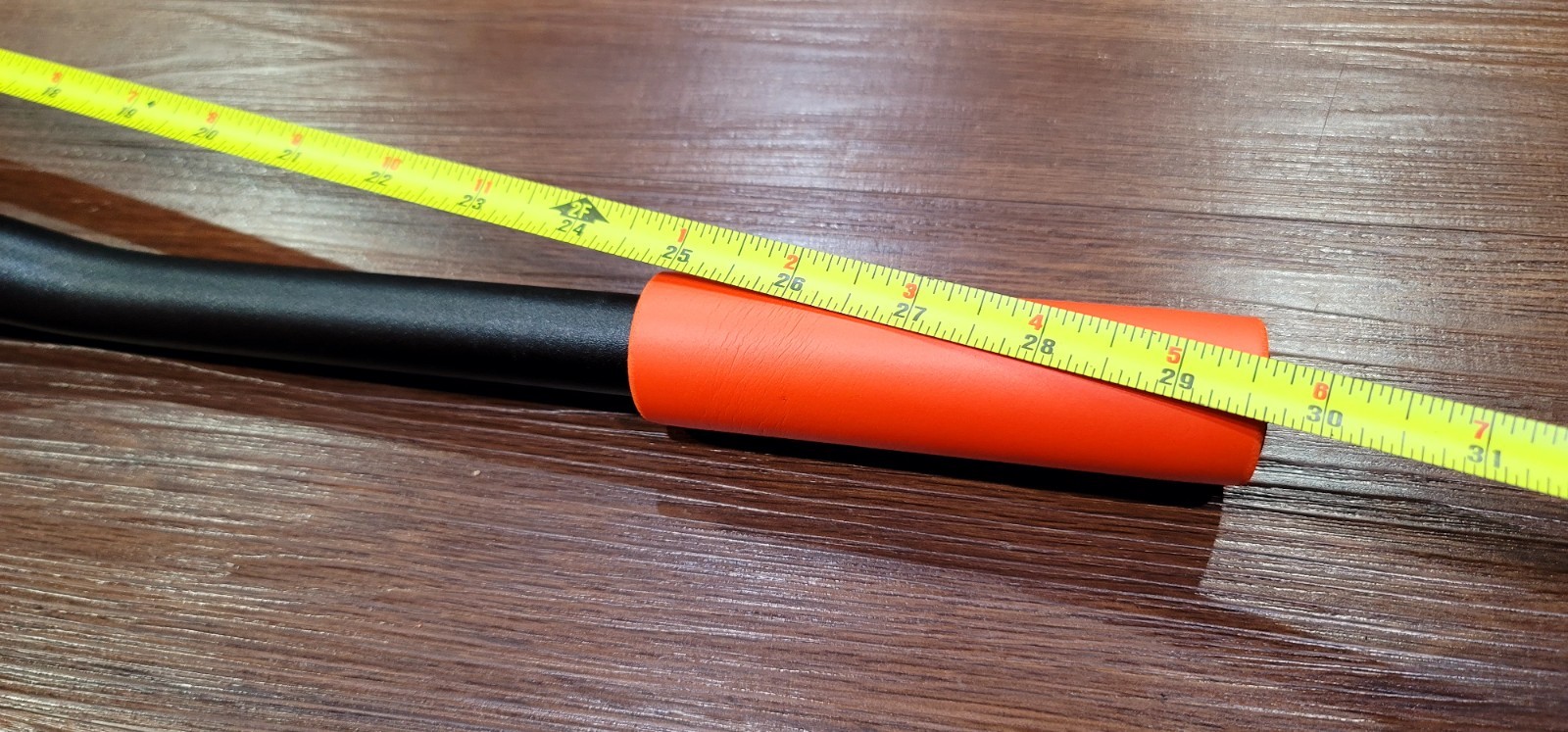 Bontrager Comp MTB 15mm Riser Handlebar 31.8/22.2mm 75cm/9° Backswep Orange Grip