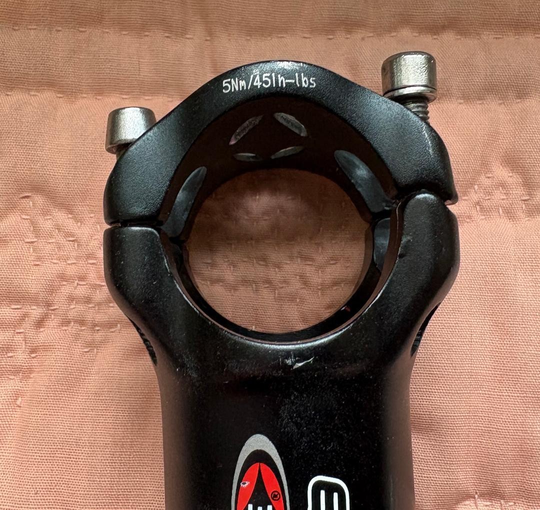Easton EA90 Black Threadless Stem 31.8 x 100 mm Aluminum Alloy