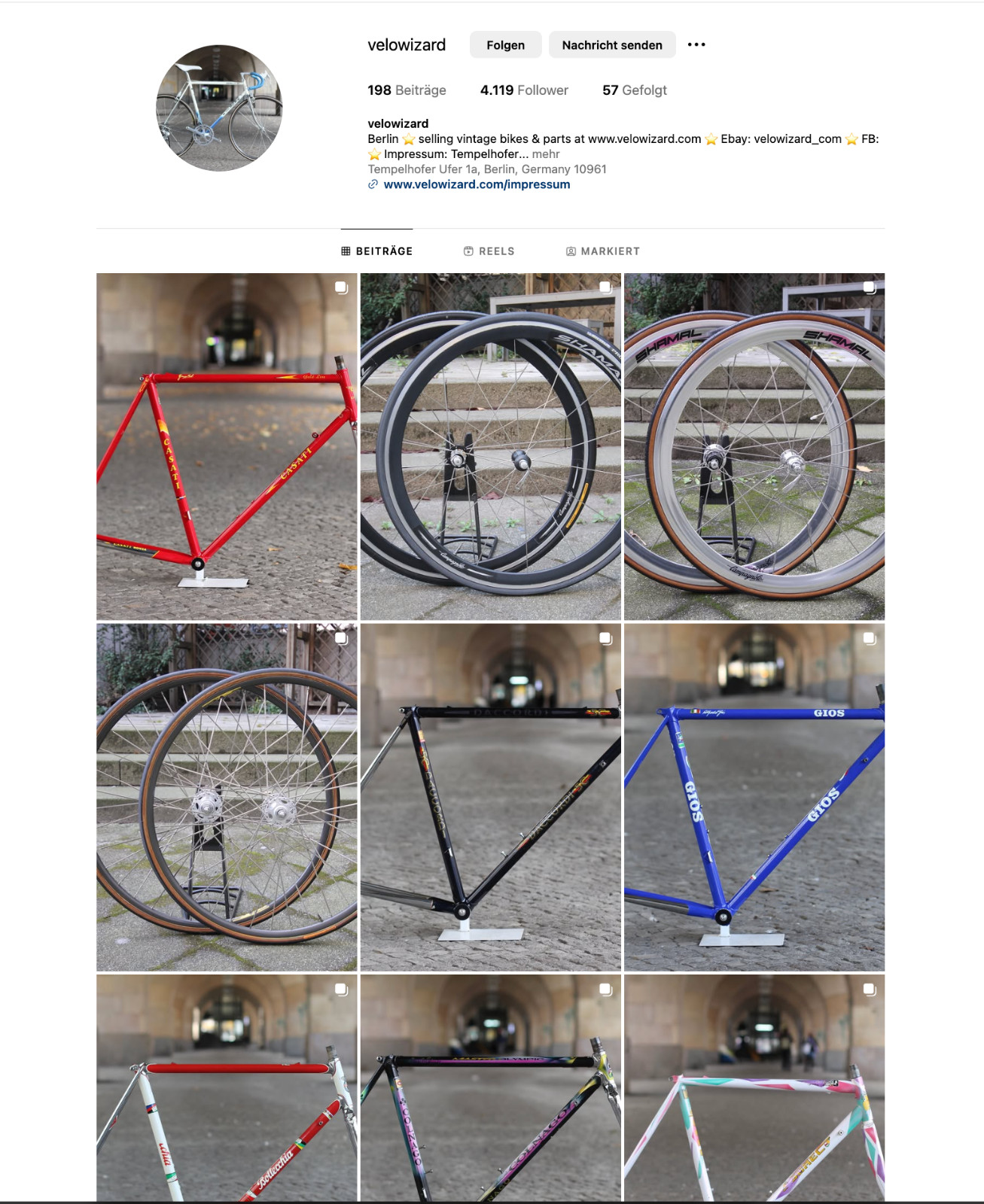 Campagnolo Omega Strada Hardox Rim / 28″ 36 H / Charcoal / Clincher #VELOWIZARD