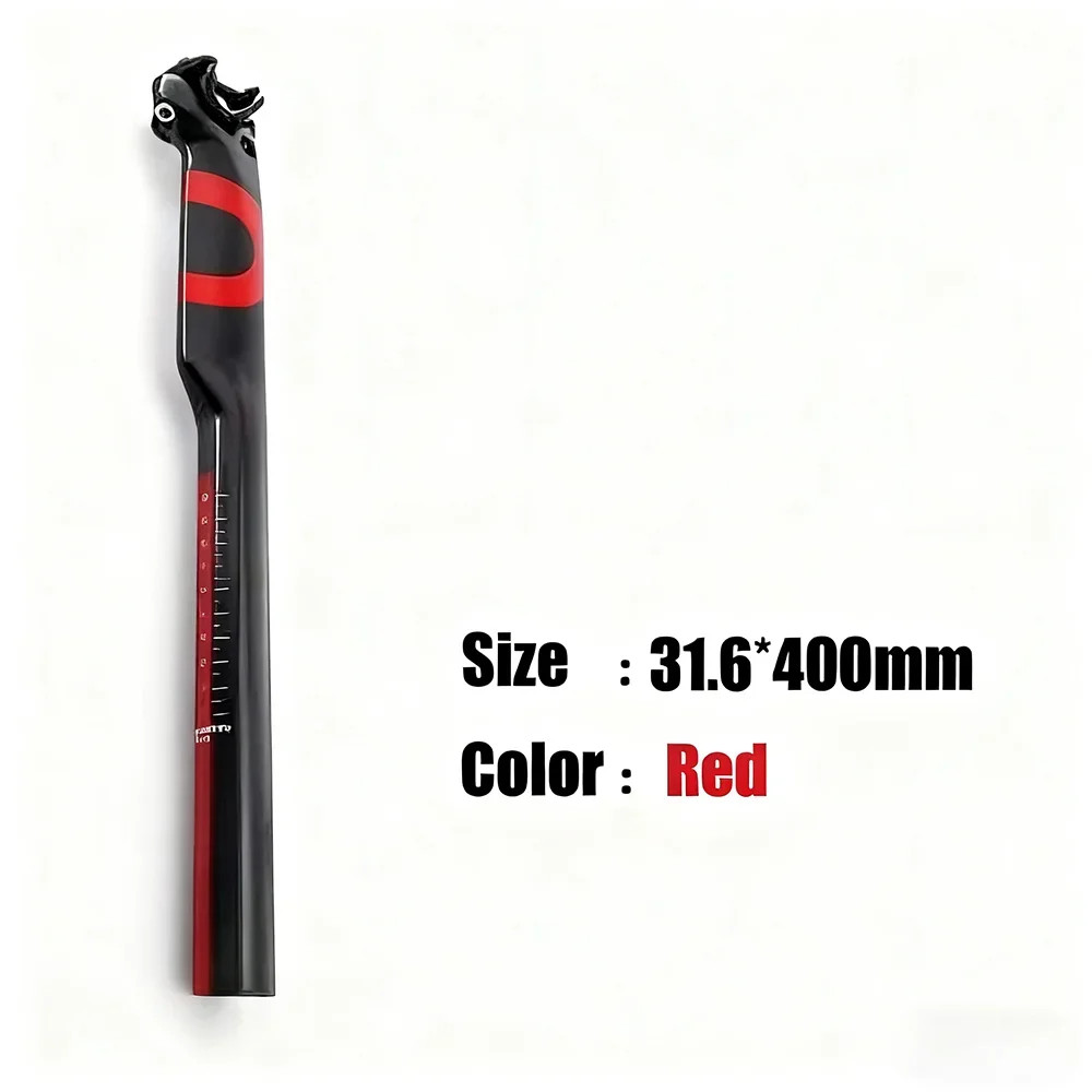 Full Carbon Fiber MTB Road Bike Seatpost Part 27.2mm 30.8mm 31.6mm Diameter