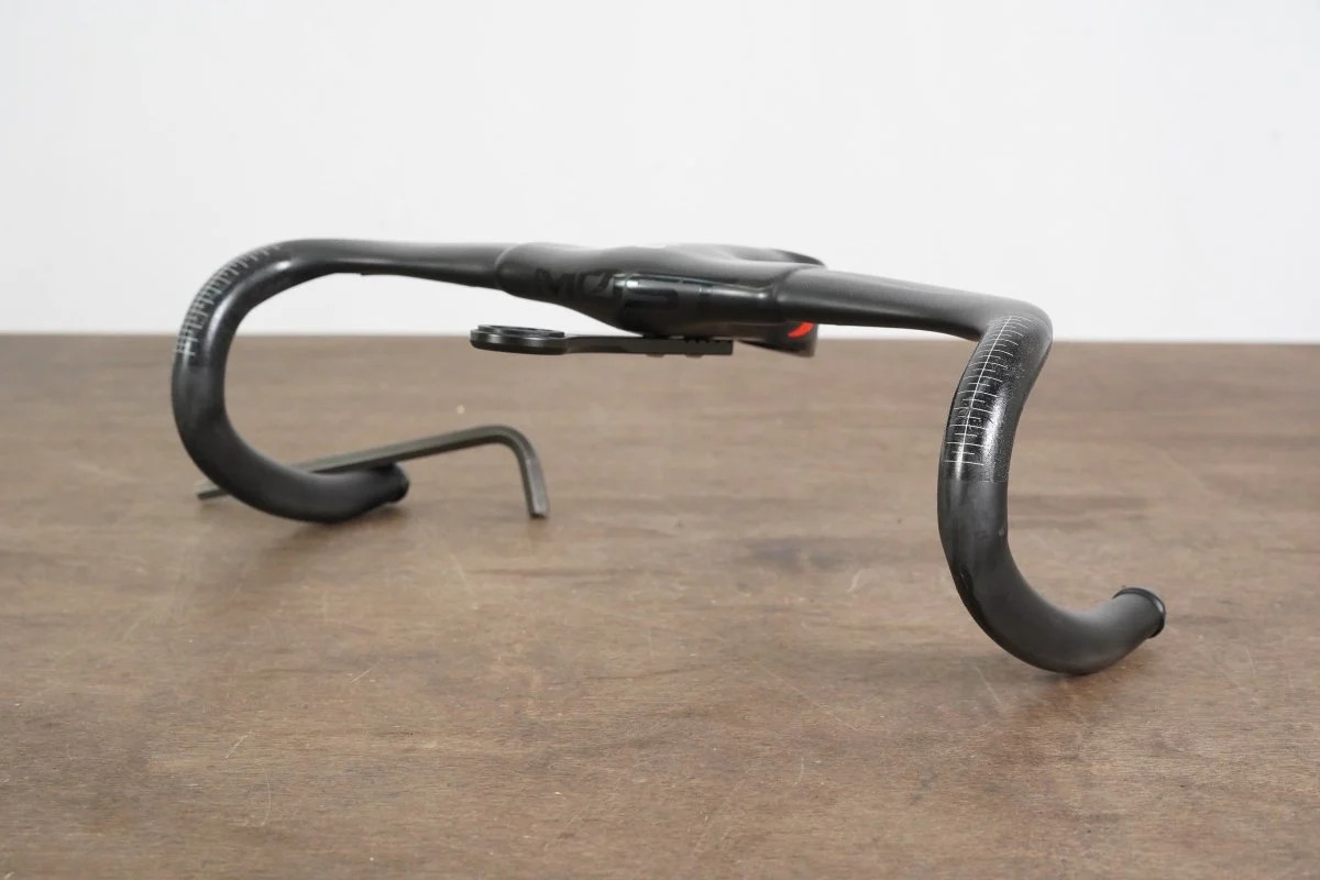 38cm 110mm Pinarello MOST Talon Carbon Integrated Barstem Handlebar 1 1/8″
