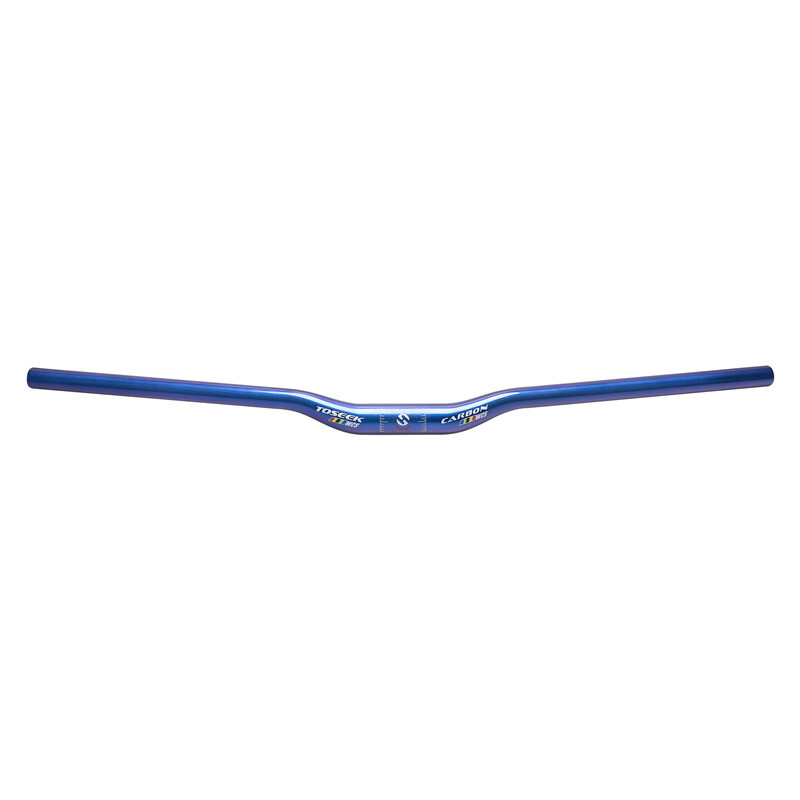 TOSEEK Full Carbon Bicycle Handlebar MTB Bike Flat Bar Riser Bar 31.8*580-760mm