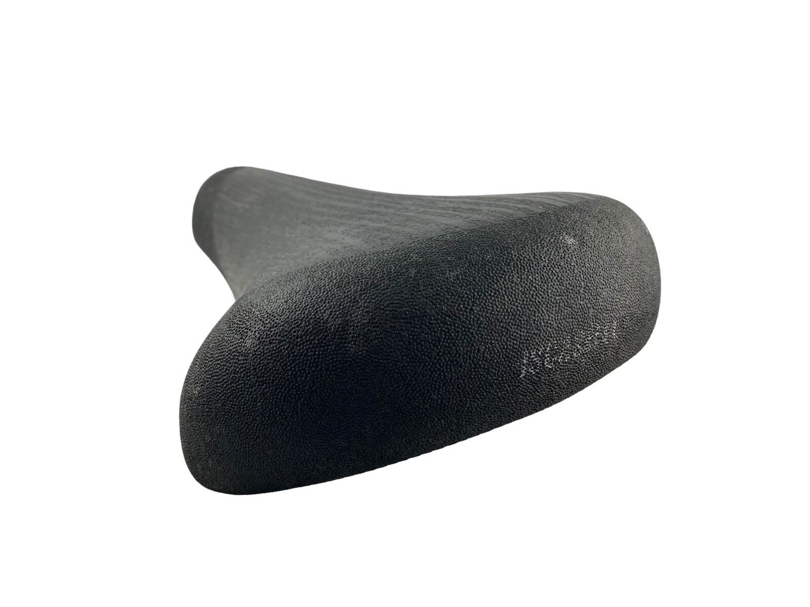 Iscaselle Light Saddle Vintage Plastic Black Made in Italy Length 27cm