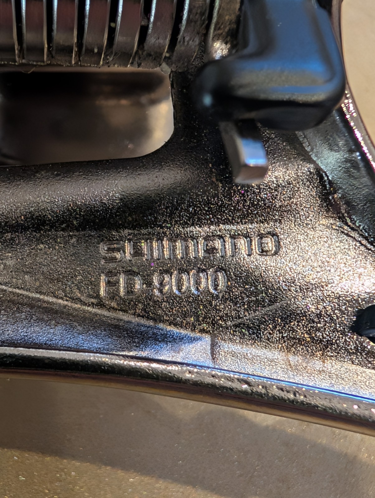 Shimano Dura Ace FD-9000 Front Derailleur. 2×11-speed. Braze on.