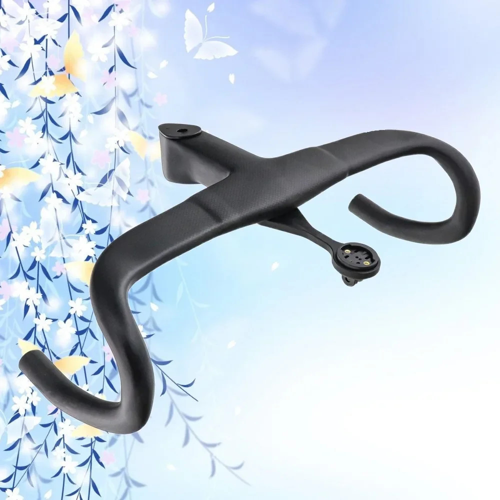 Carbon Fully Internal Wiring Integrated Road Bike Handlebar 4 Degrees Parts