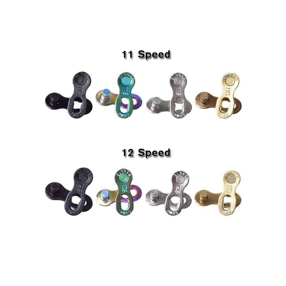 6/7/8/9/10/11/12 Speed Quick Link 4 Pairs Reusable Bicycle Chain Missing Link
