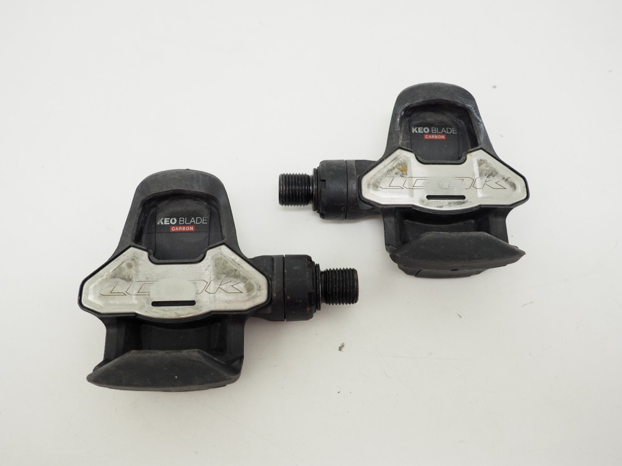 LOOK Keo Blade Carbon 8 Clipless Road Bike Pedals w/o Cleats 230g Good Condition