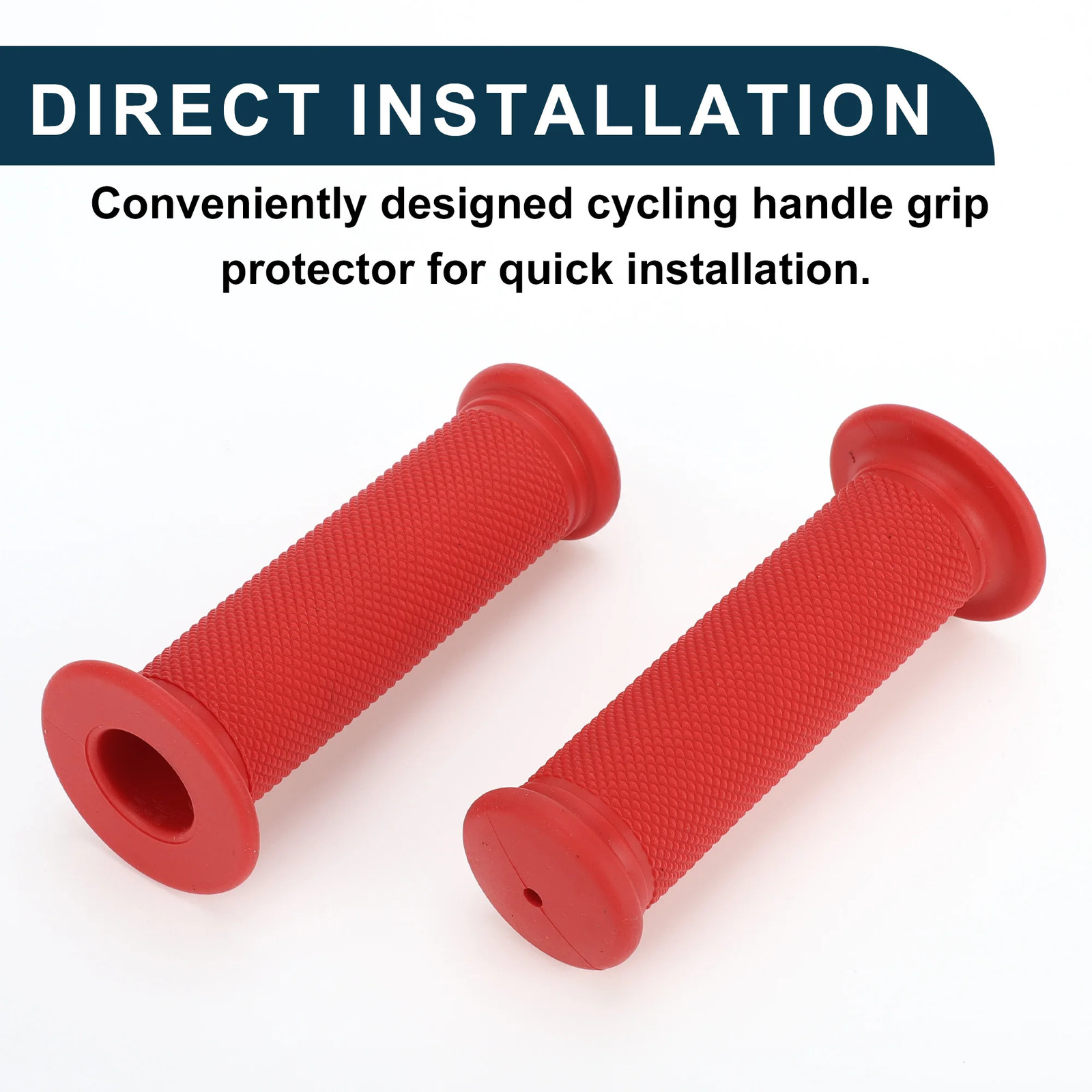 X Autohaux Bike Handlebar Grips Covers 117mm Long Lightweight | ycle End Grip