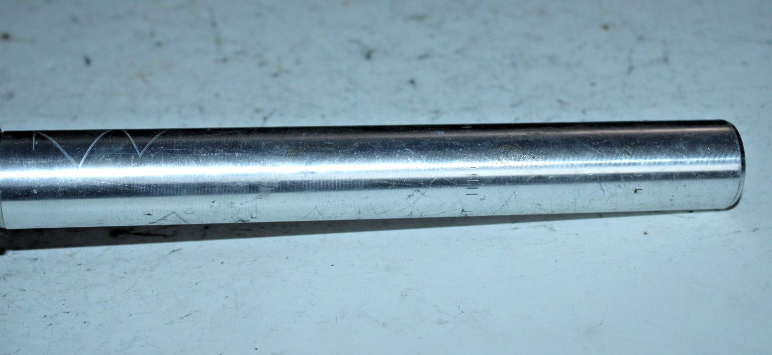 Post Moderne Suspension SeatPost Seat Tube 350/27.2mm 30mm Offset Silver Comfort