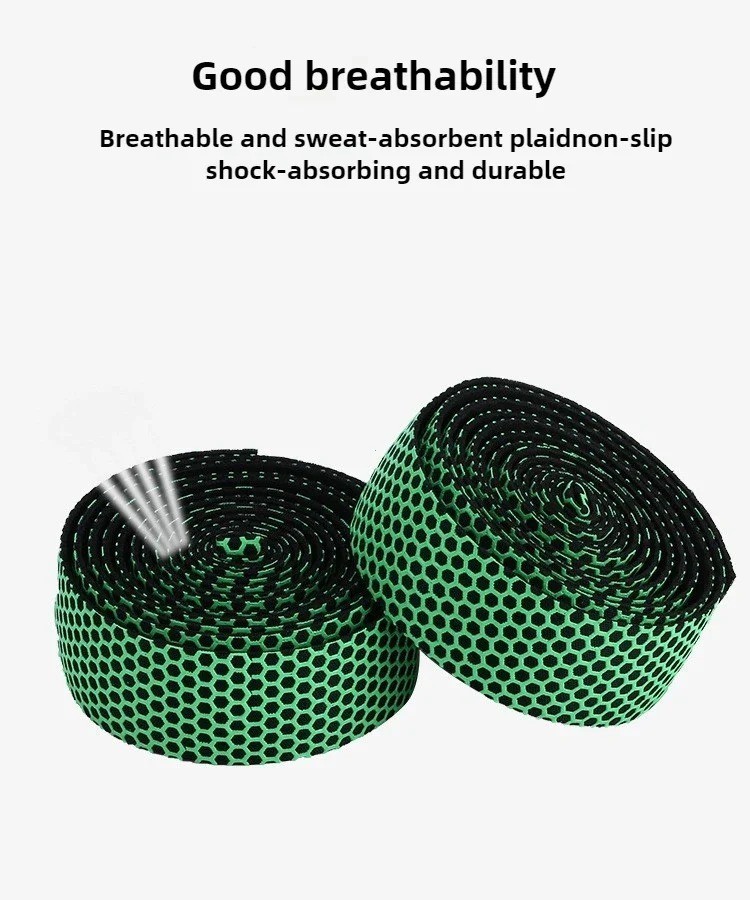 Silica Gel Shock Handle Absorption Bike Handlebar MTB Road Bicycle Tape Wrap UK*