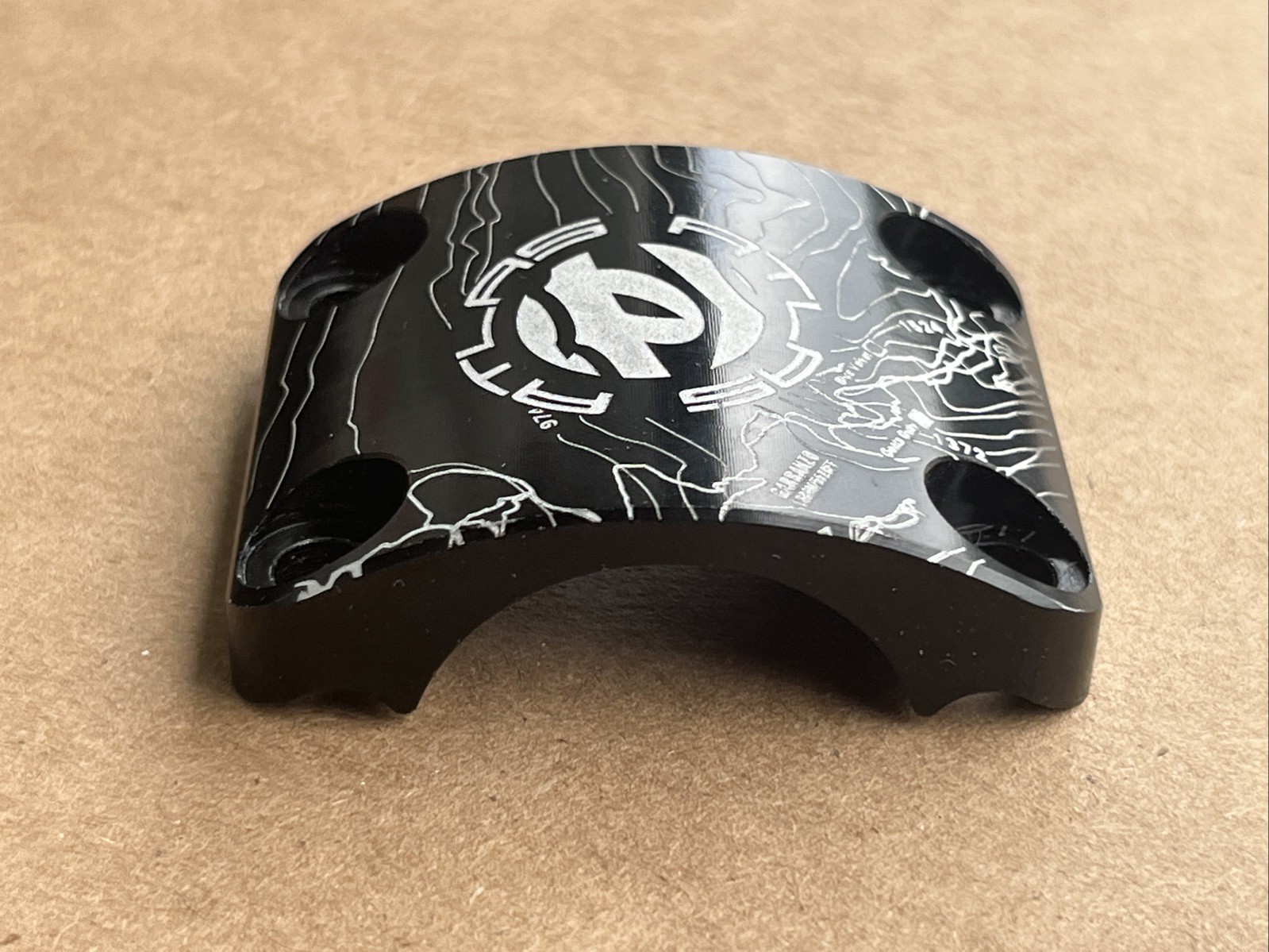 Race Face Atlas 31.8mm Black Face Plate – Face Plate Only / No Bolts