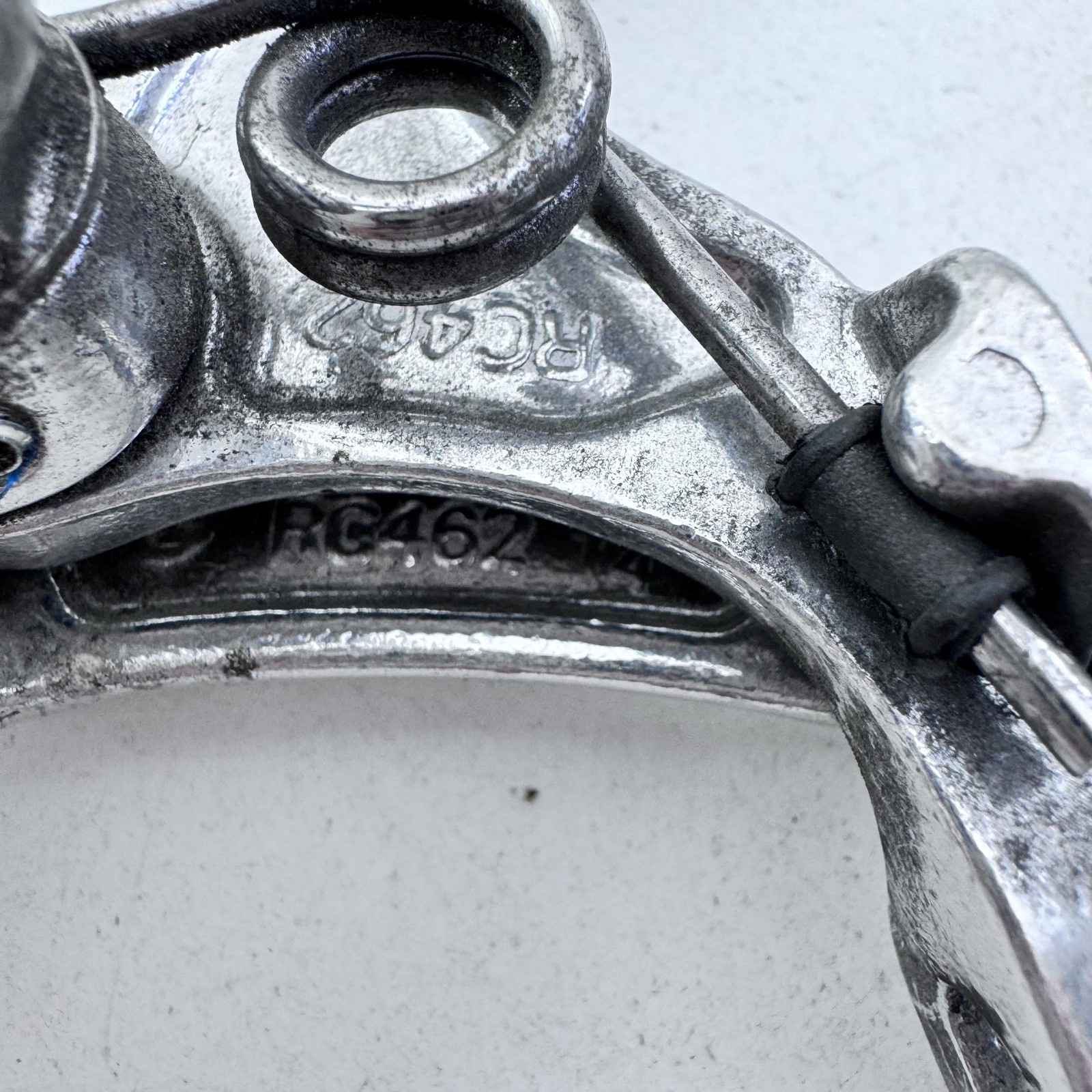 Vintage RC462 Road Bike Dual Pivot Brake Calipers Front Rear Silver Alloy A49