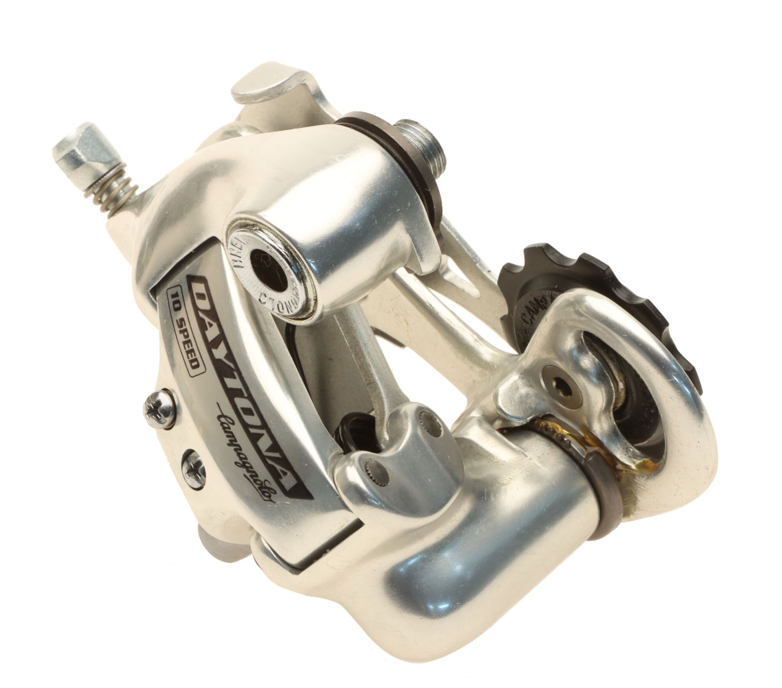 Campagnolo Daytona Rear Derailleur 10 Speed Short Cage Silver RD01-DA210 NOS NEW