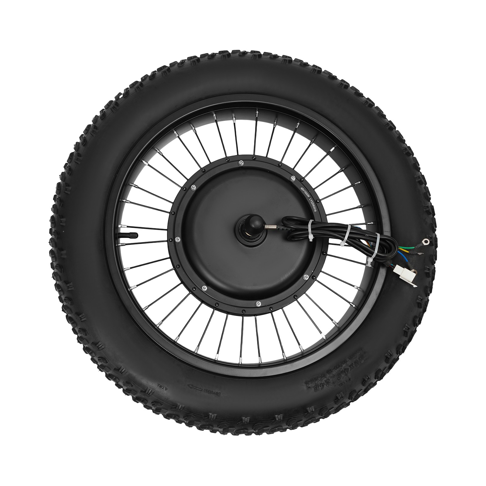 Front Wheel Bicycle Conversion Kit, 20″ E-bike Front Motor DC 48V 1500W LCD