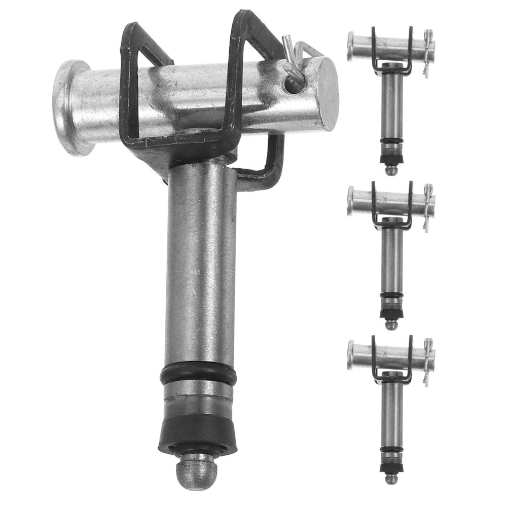 4Pcs Hydraulic Jack Pump Core Metal Parts for Floor Jack Repair Silver Durable