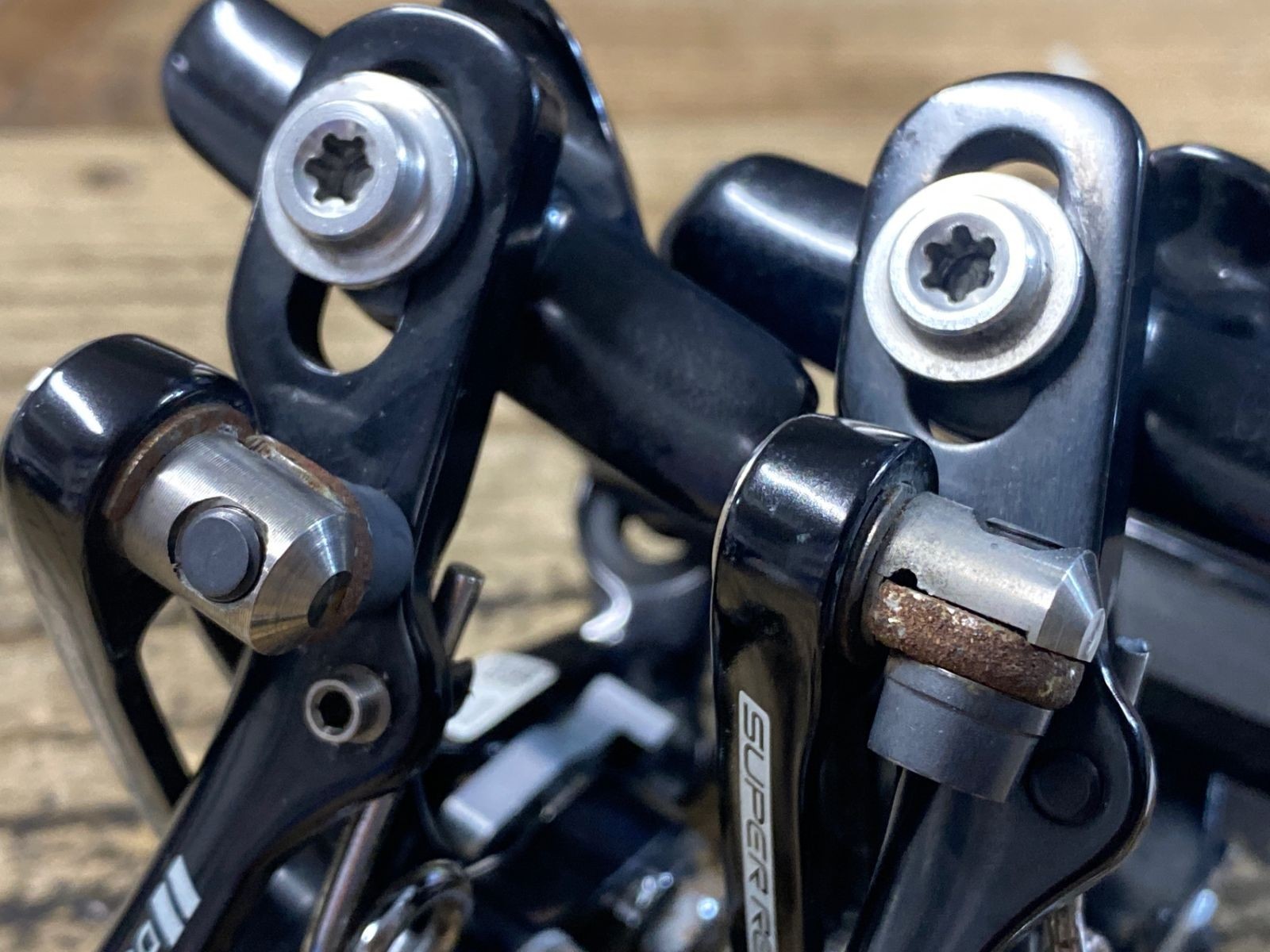 Campagnolo Super Record 2×11-Speed Ergopower FD RD Rim Brake Partial Groupset