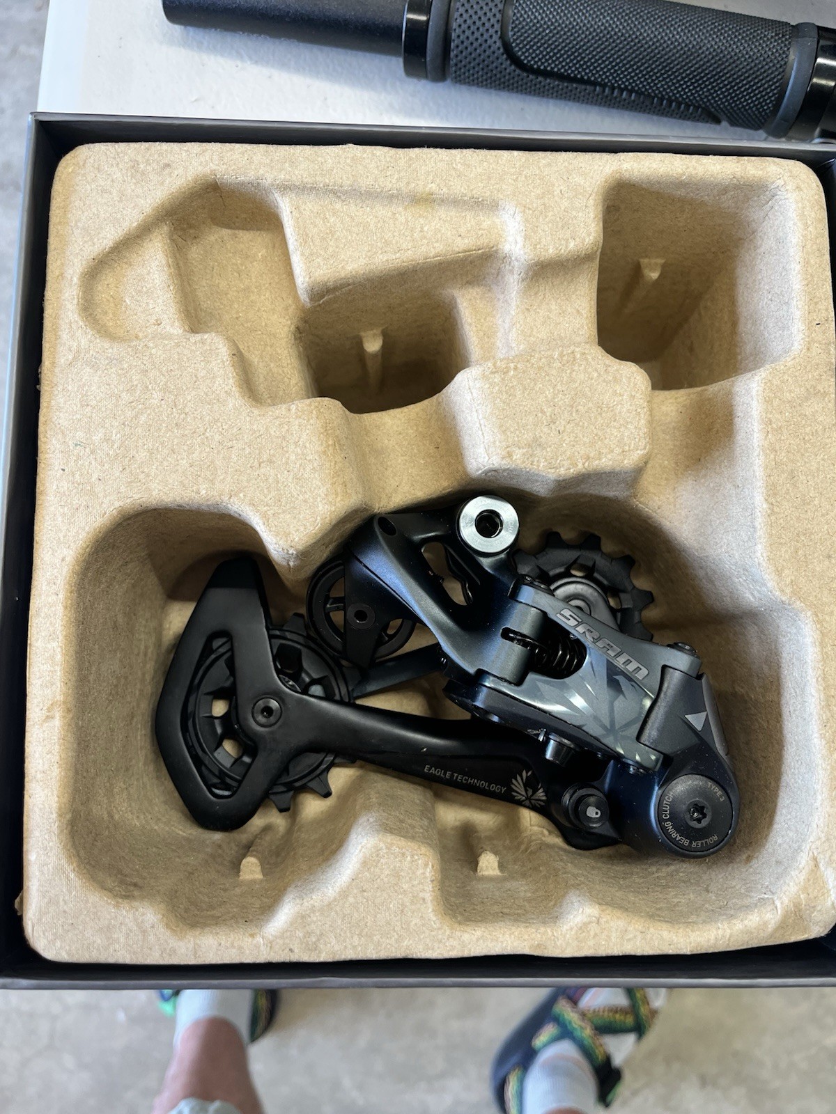 SRAM XX1 Eagle Rear Derailleur – 12-Speed, Long Cage, 52t Max, Lunar
