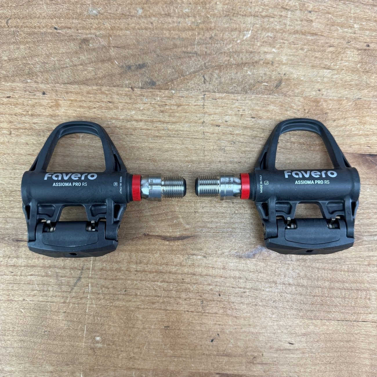 New! Favero Assioma Pro RS-2 Road Dual Sided Carbon Power Meter Bike Pedals 247g