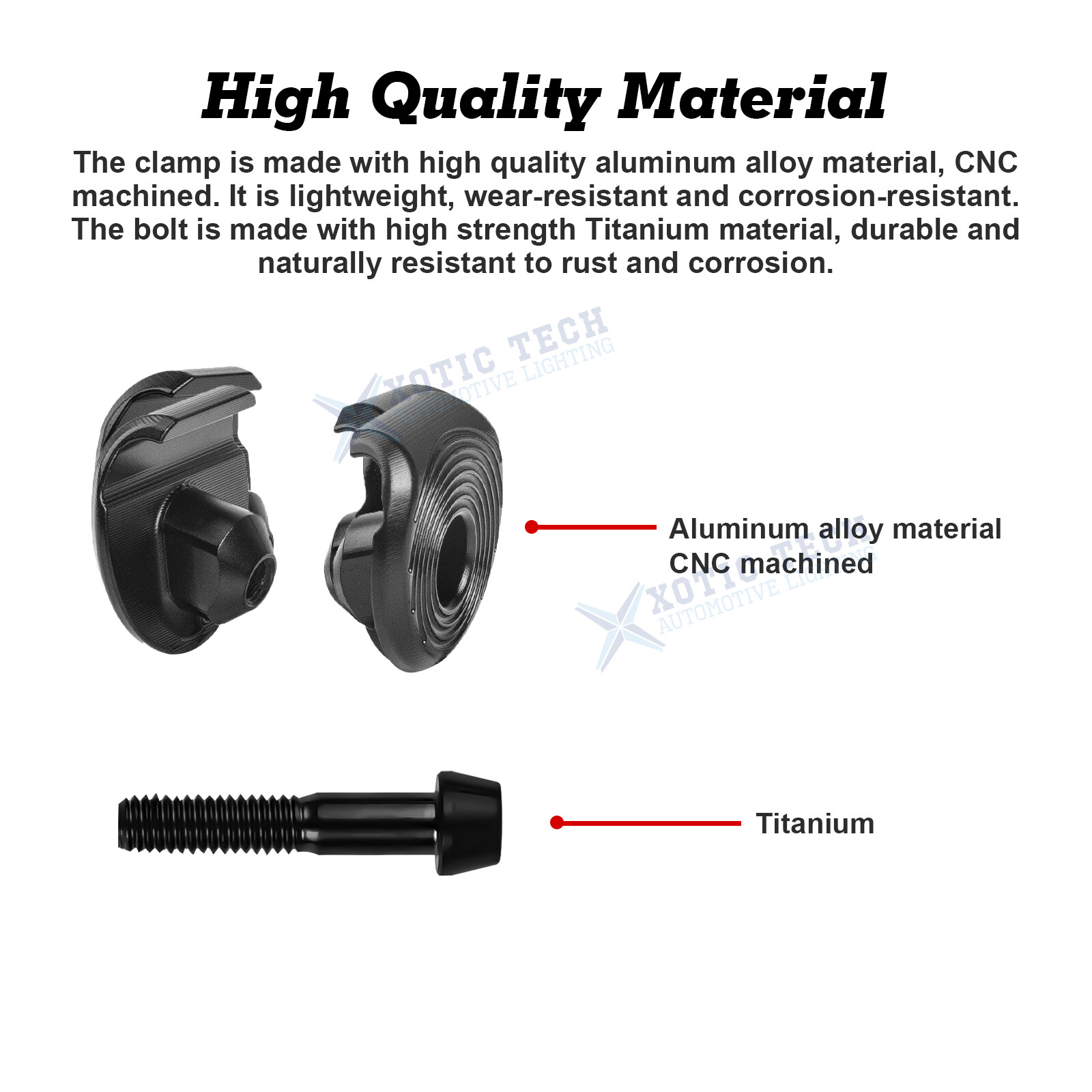 Seatpost Ear Clamp 7×9 7×10 Ti Bolt CARBON RAIL for TREK Madone Domane Emonda