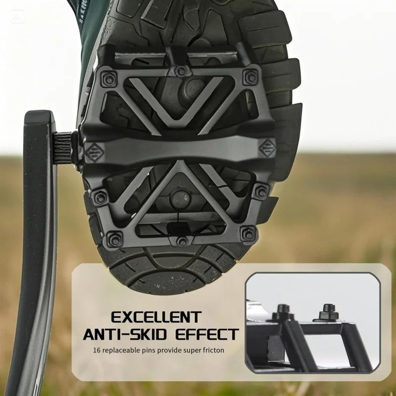 Aluminum Bike Pedals Triple Bearing CNC Body MTB Road Non-slip Sealed 9/16″ USA