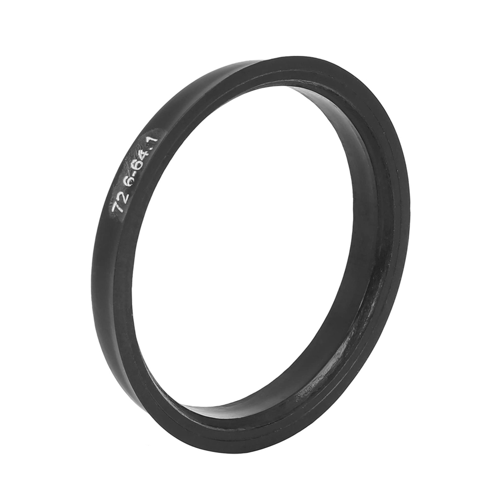 X AUTOHAUX Hub Rings 64.1mm Black 4pcs
