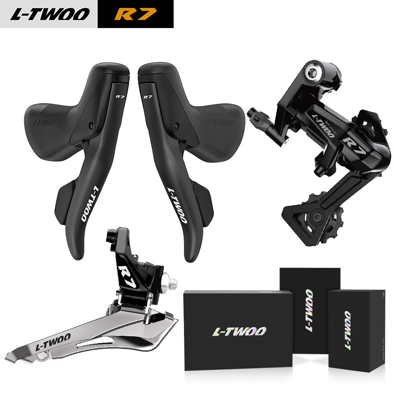 LTWOO R7 2×10 Speed Road Bike Groupset Shifter Derailleurs 11-32T Cassette Chain
