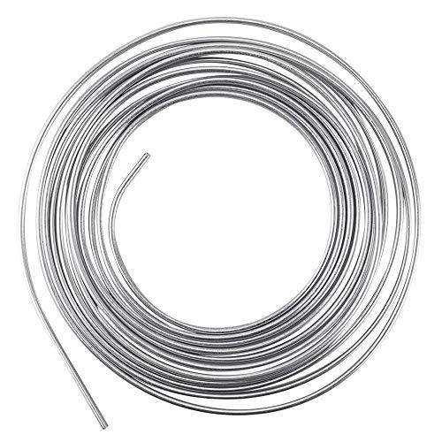 3/16″ Brake Line Kit Steel Tube Roll with Fittings 25 Feet Zinc-coating
