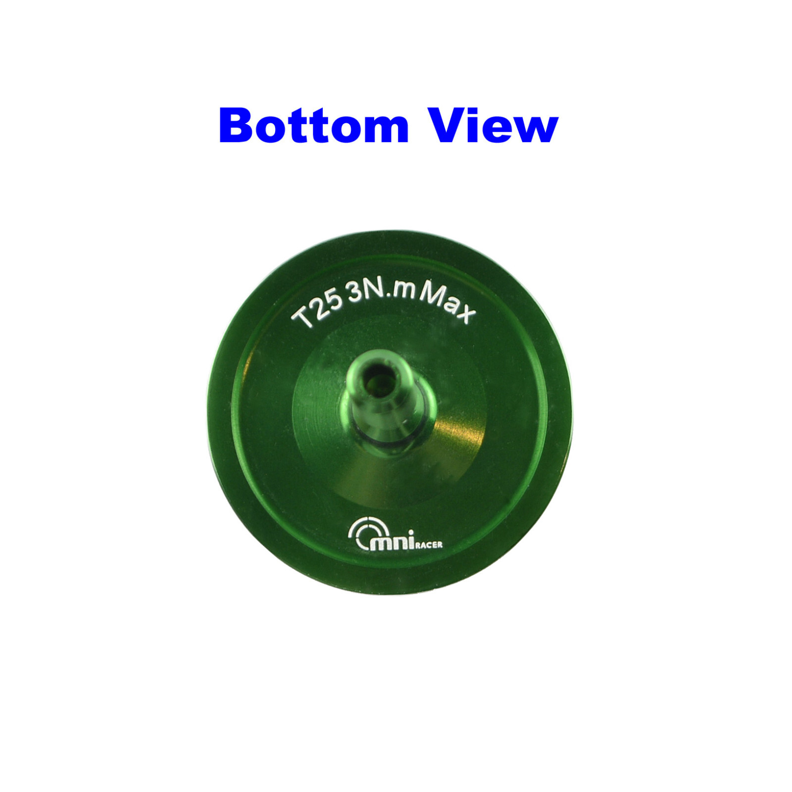 OMNI Racer WORLDS LIGHTEST Alloy Headset Top Cap & Bolt: JUST 3.4 grams!! GREEN