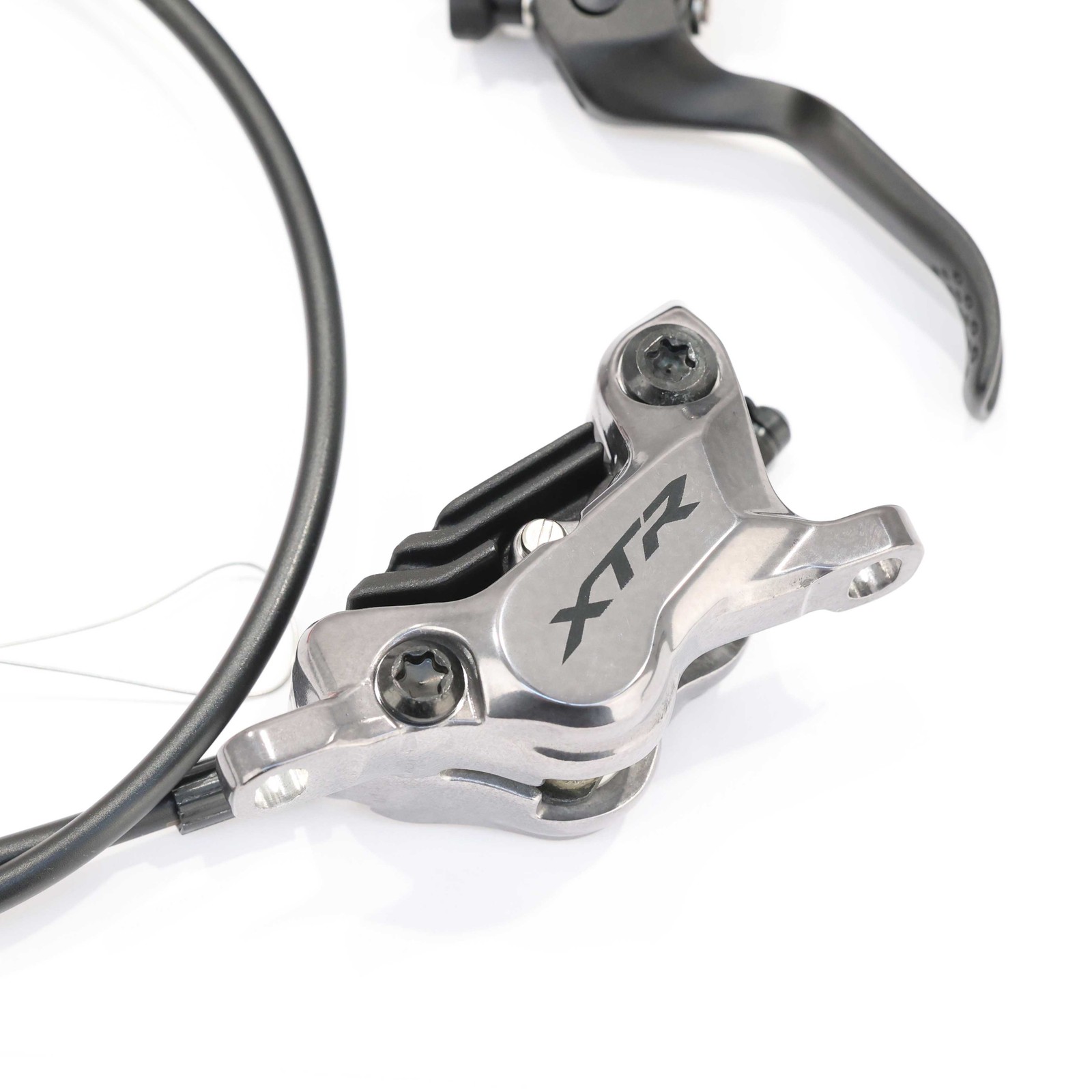 Shimano XTR M9120 Disc Brake Set, Front Left, 850mm Hose, 4-Piston, Resin