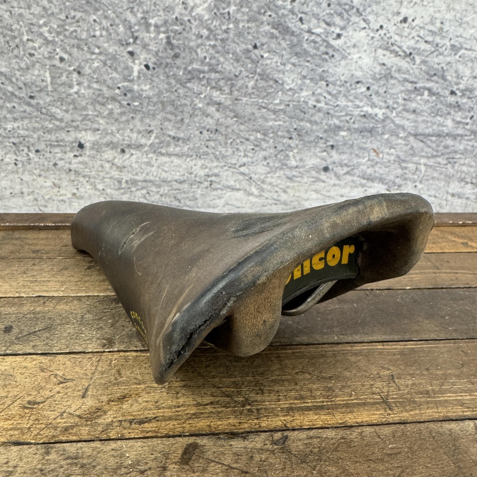 Vintage Concor Supercorsa Saddle Selle San Marco Seat Brown 340g Road Bike 80s