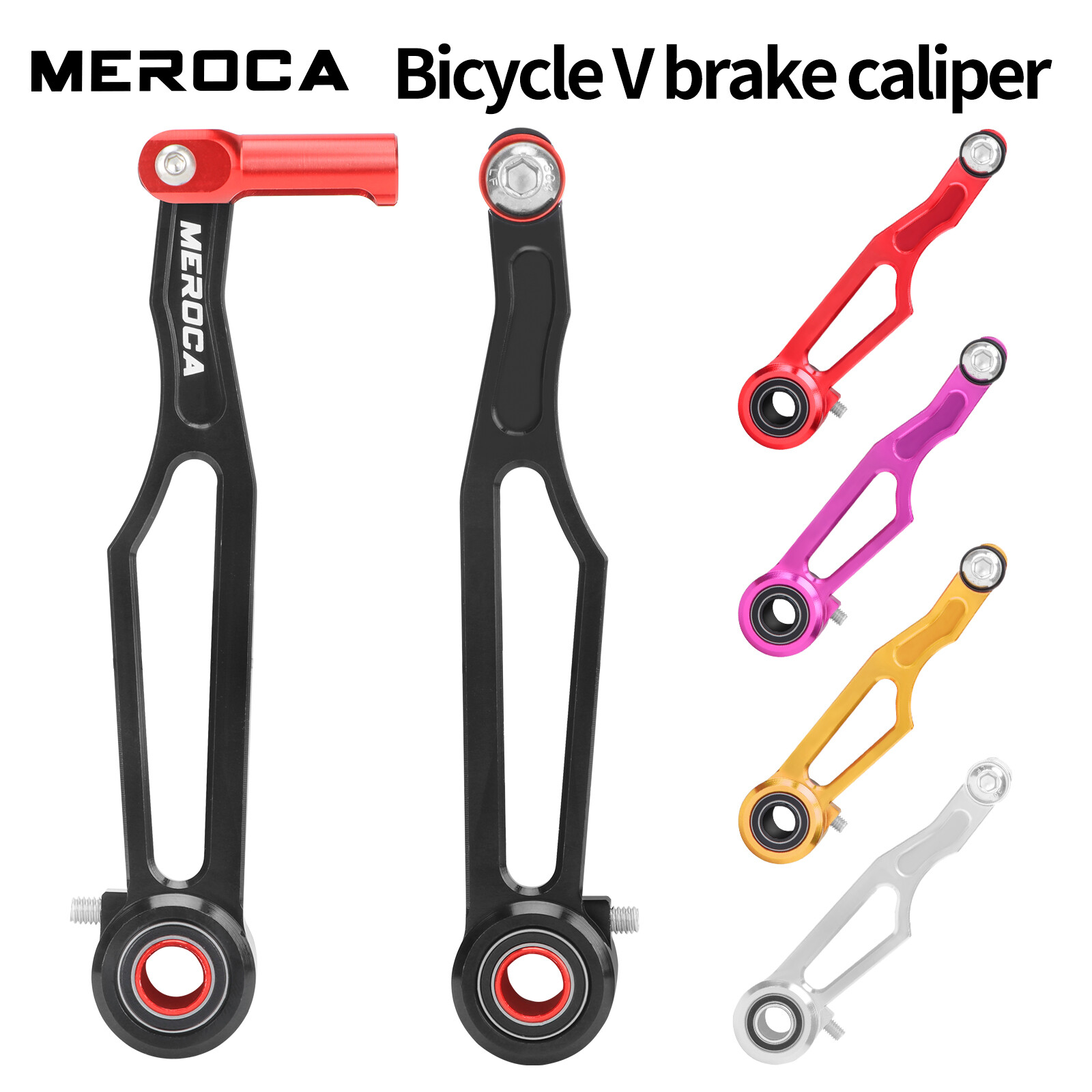 MEROCA MTB Bike V Brake Calipper 82mm 108mm Front/Rear/Set for SHIMANO SRAM Trek