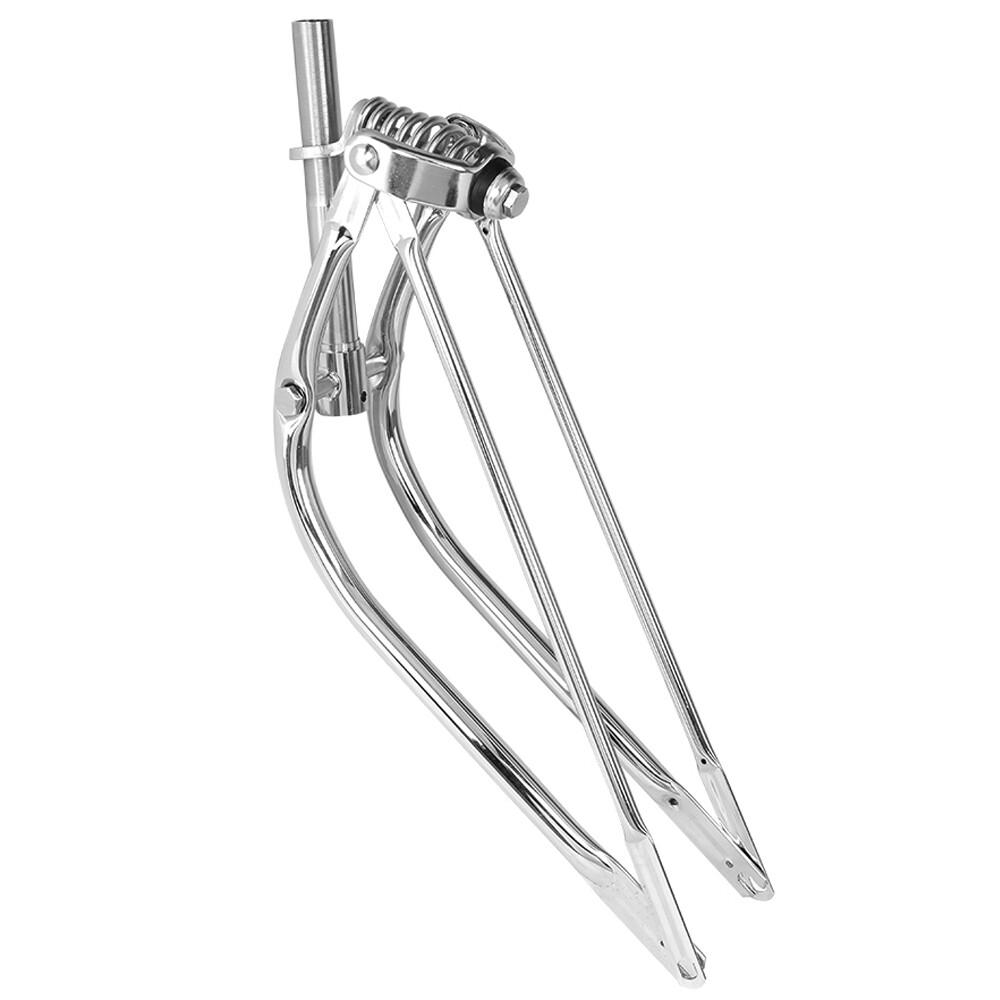 NEW BENT SPRINGER FORK FRONT END FOR 24″ BEACH CRUISER BICYCLES CHROME 1 «