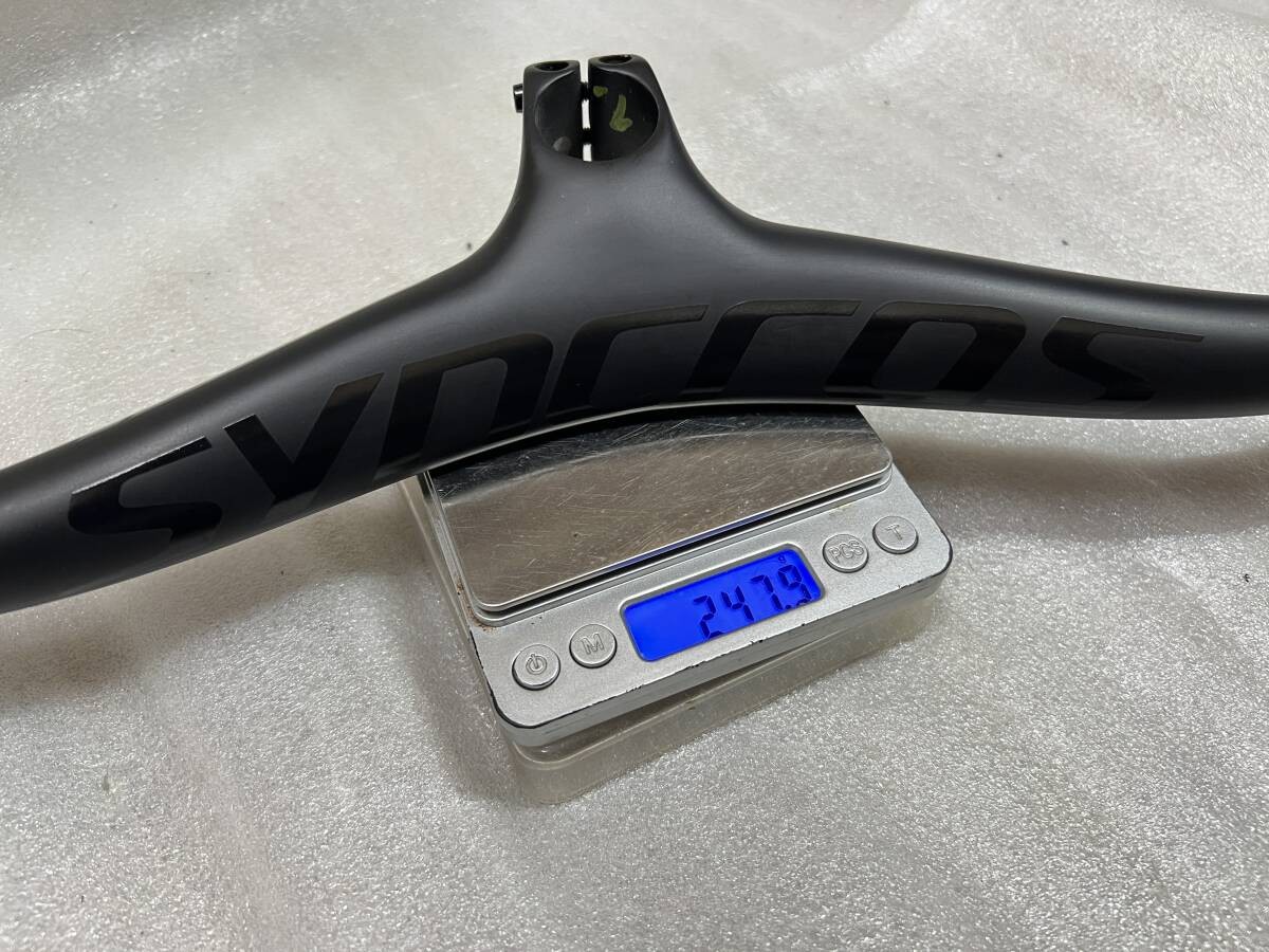 SCOTT SYNCROS FRASER IC SL CARBON MTB HANDLEBAR 740x90mm -8° BLACK NEW 247g