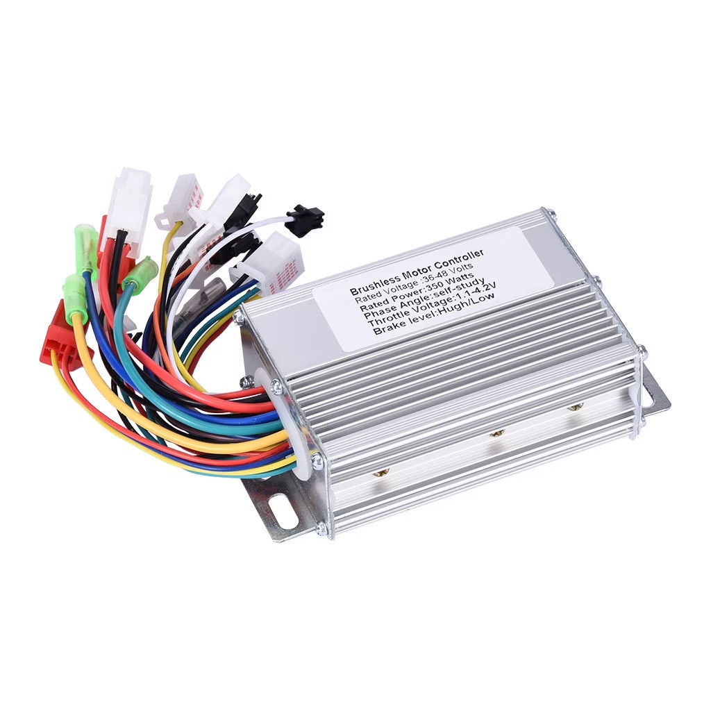 36V 48V 350W Brushless Motor Controller for Electric Bike, E-Bike Scooter