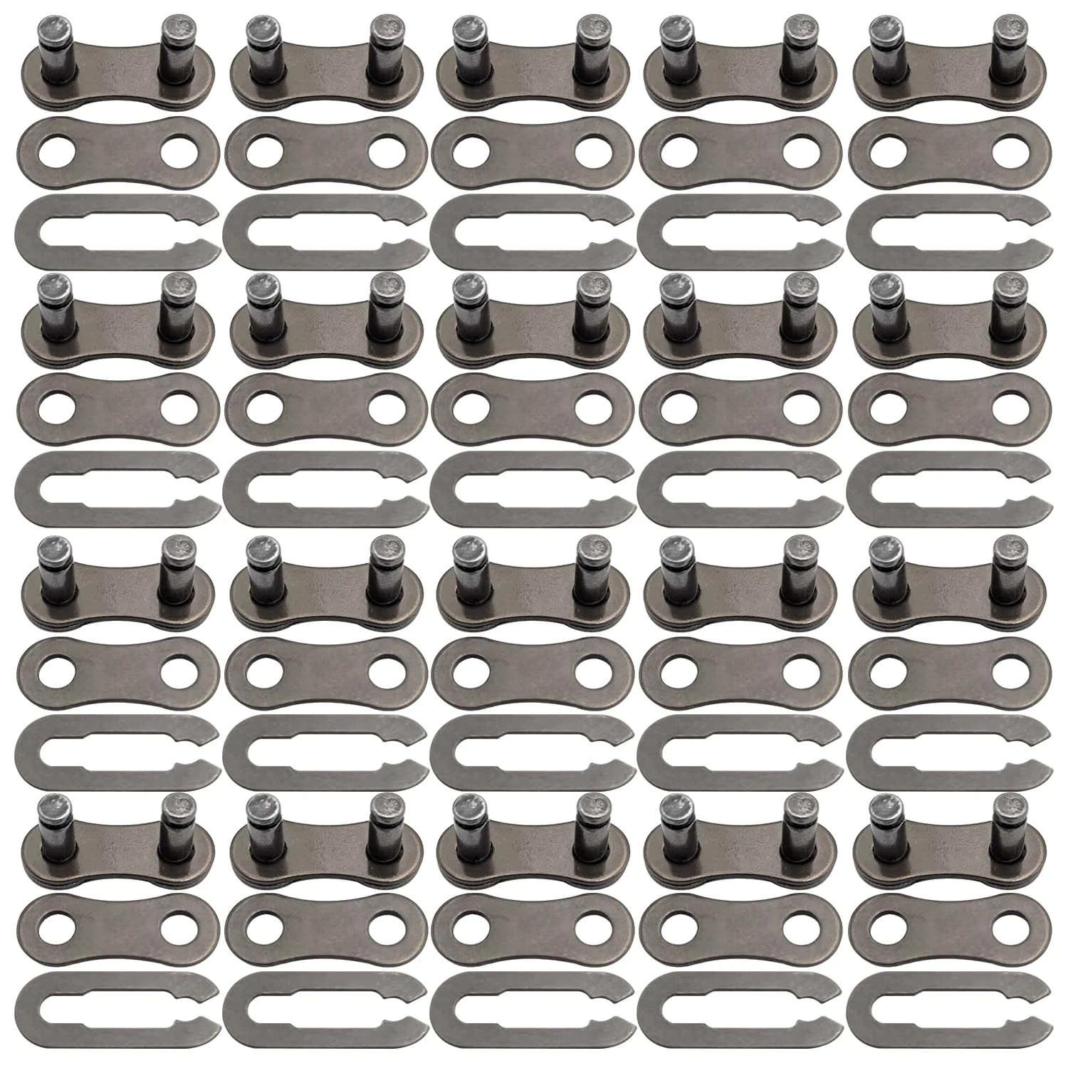 20 Pairs Bike Chain Master Link, 6/7/8/9/10/11/12 Single Speed Chain Replacement