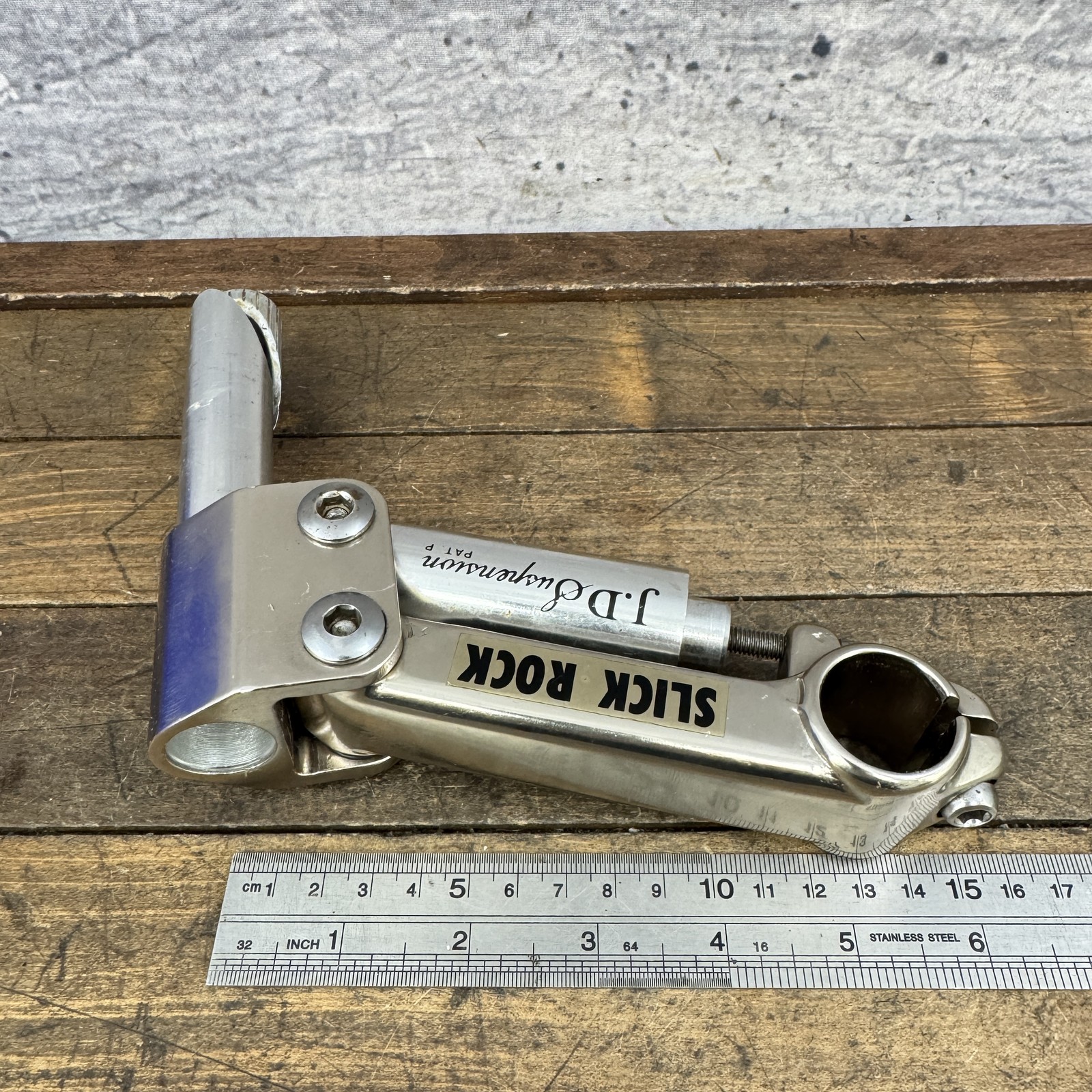 Vintage JD Suspension Stem Slick Rock 22.2 Mm Quill 130mm 25.4 Clamp 90s MTB