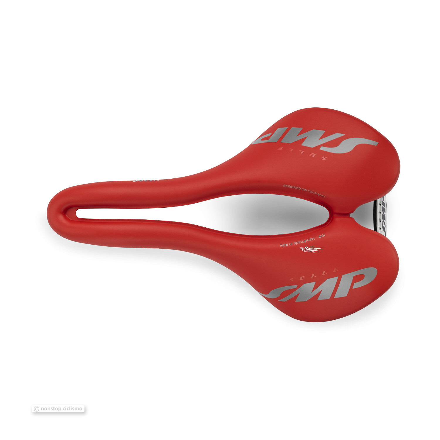 NEW Selle SMP VT30C Saddle : VELVET TOUCH RED – MADE IN iTALY!