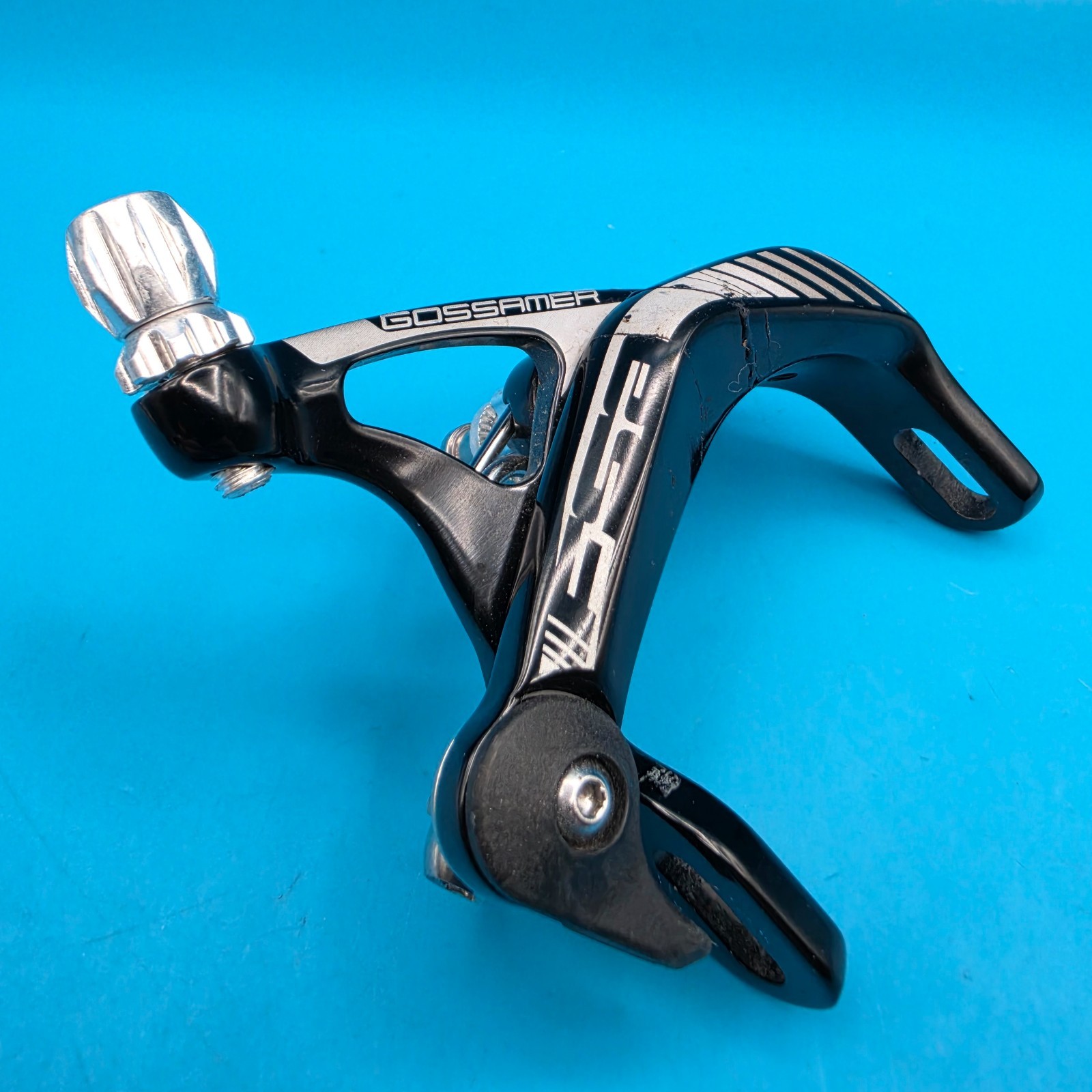 FSA Gossamer Road Bike Side Pull Caliper Rim Brake Set Black Recessed Nut f22