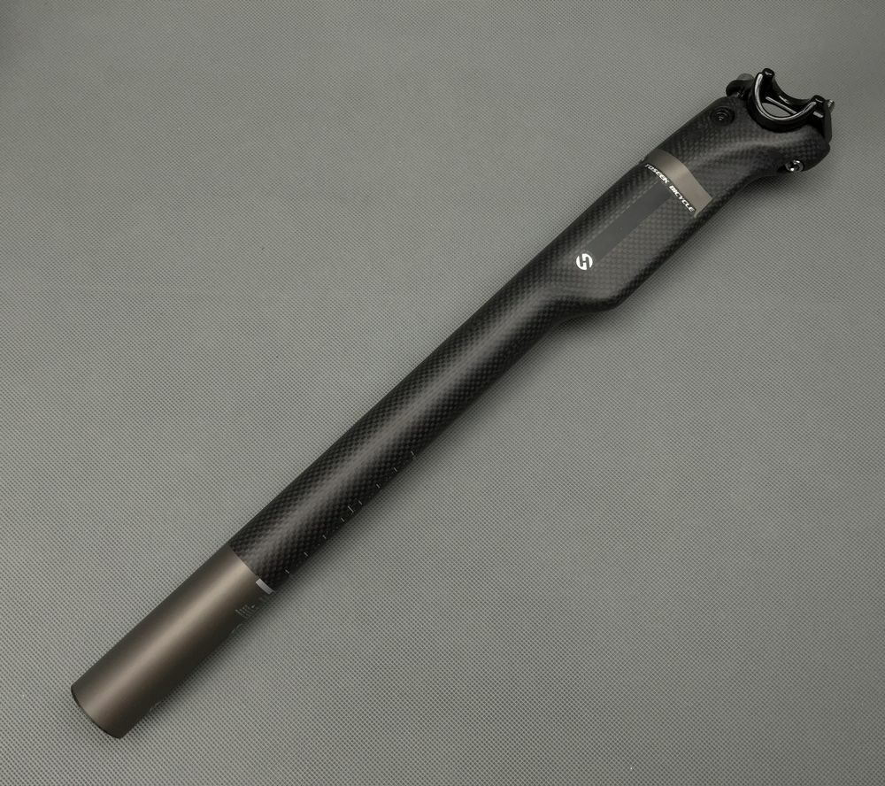 TOSEEK 3K Carbon Fiber Bike Seatpost MTB Road Bicycle Seat Post 27.2/30.8/31.6mm