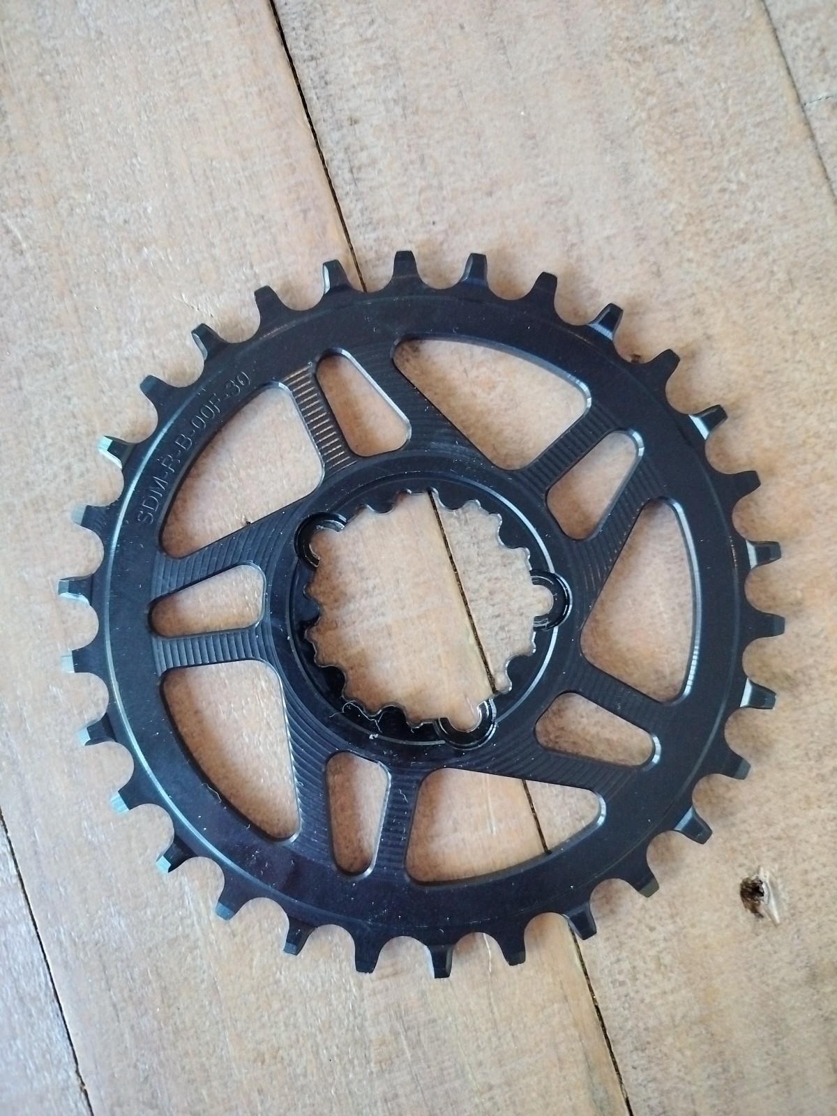 Wolf Tooth Drop Stop B Chainring SDM 30t 0mm Offset