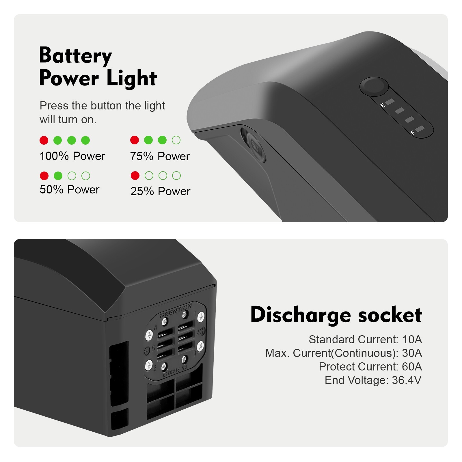 Electric Bike Battery 48V 17.5Ah for Himiway Cruiser Battery Replacement