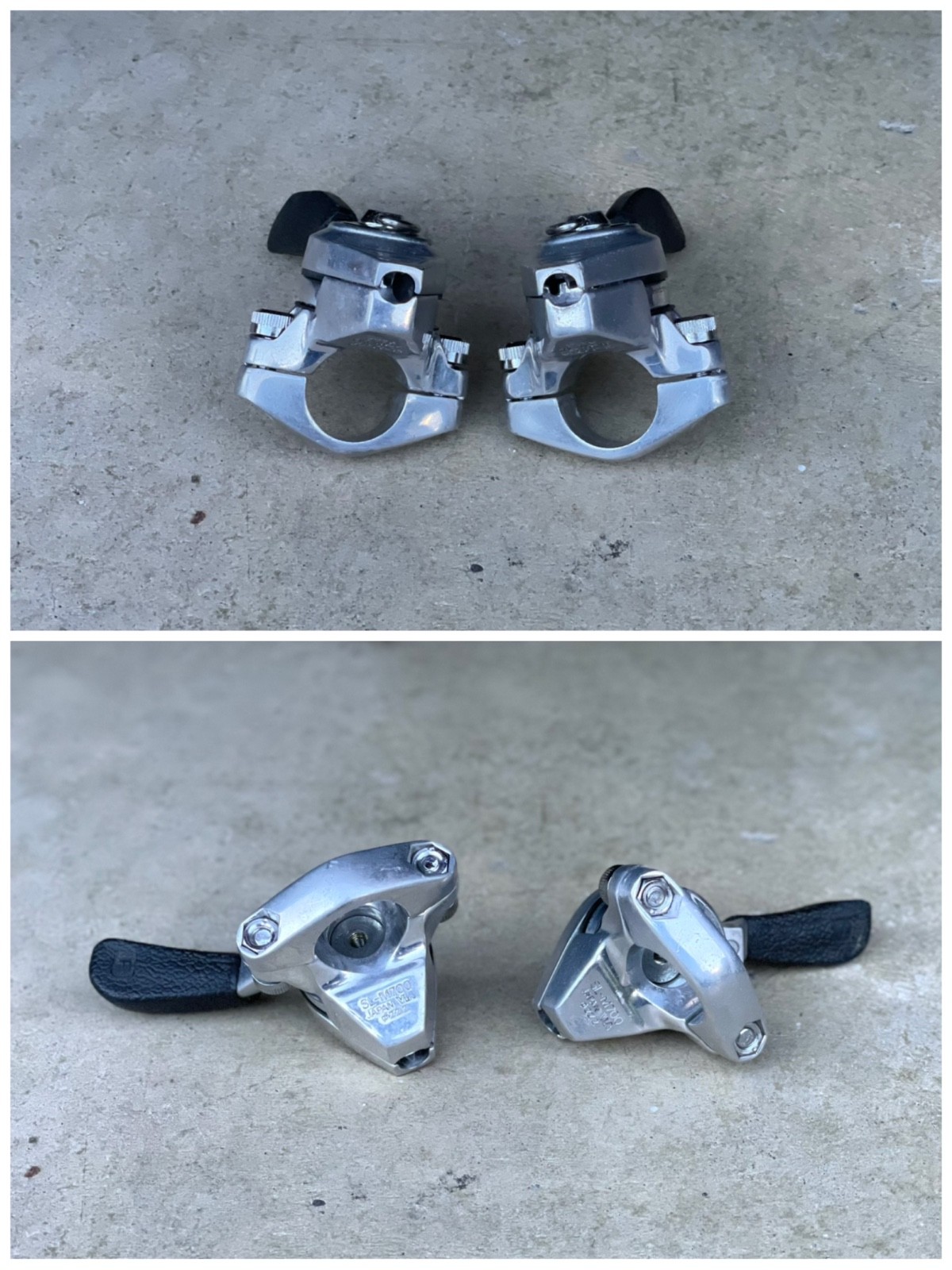 Shimano Deerhead XT SL-M700 Thumb Shifters – Thumbies – Clean