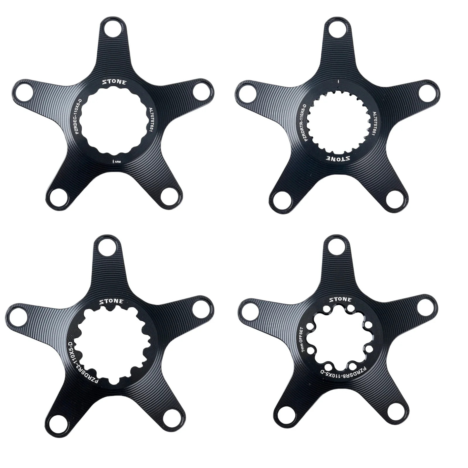 STONE Bike Chainring Spider 110bcd 3 Bolt for XXE Aldhu for Sram Rotor Easton