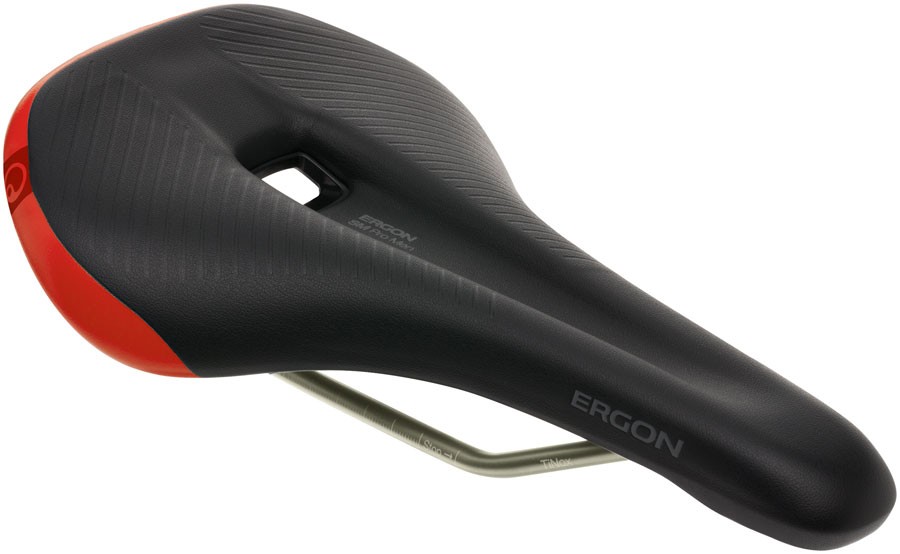 Ergon SM Pro Saddle – Risky Red, Mens, Medium/Large